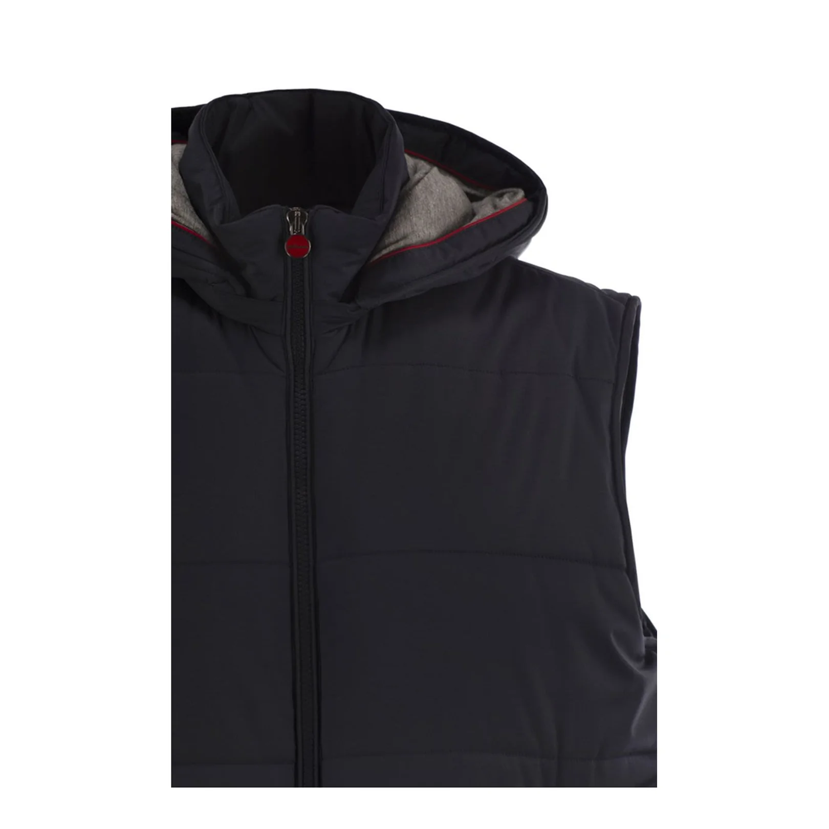 Hooded Sleeveless Jacket - Image 4