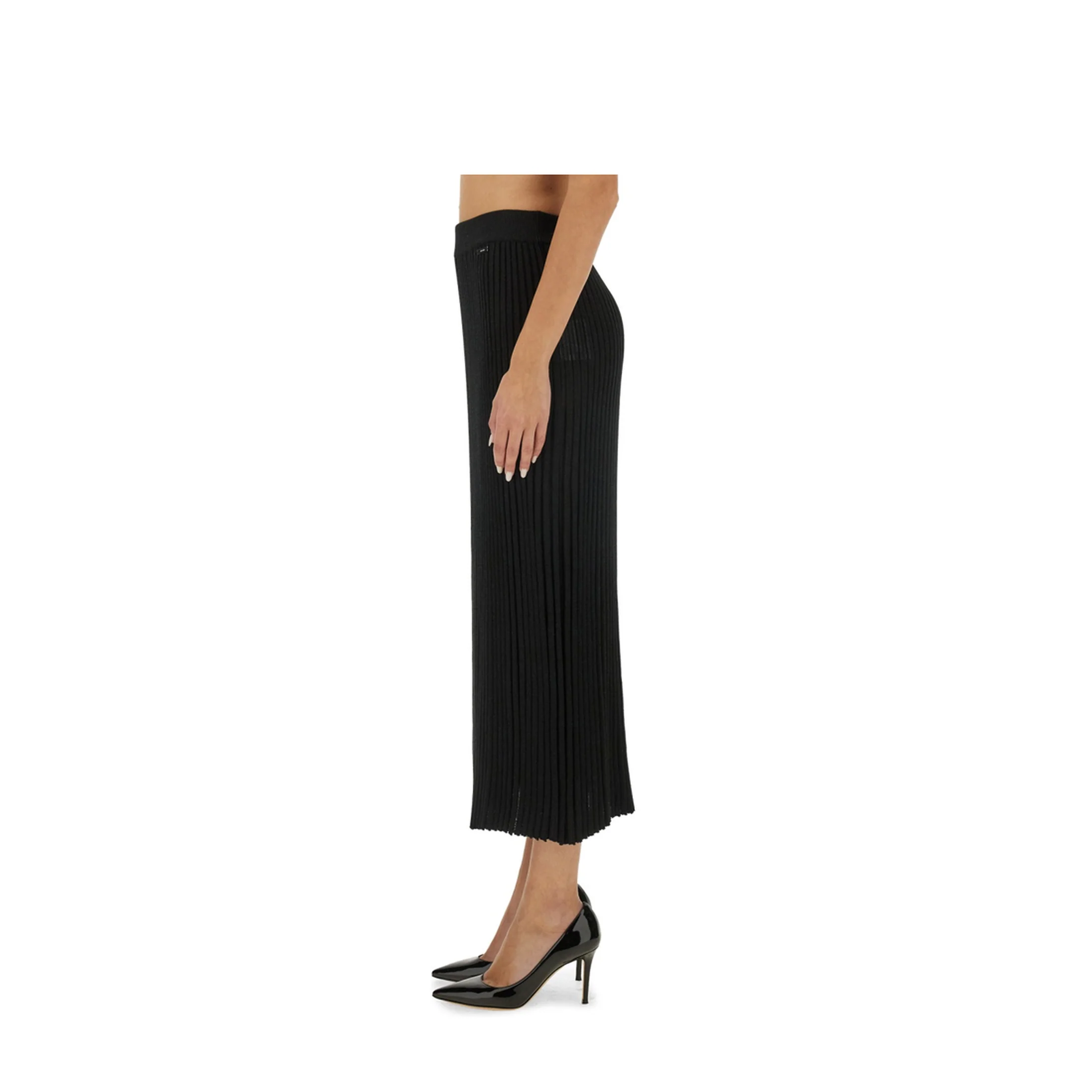 Knit Skirt Black - Image 4