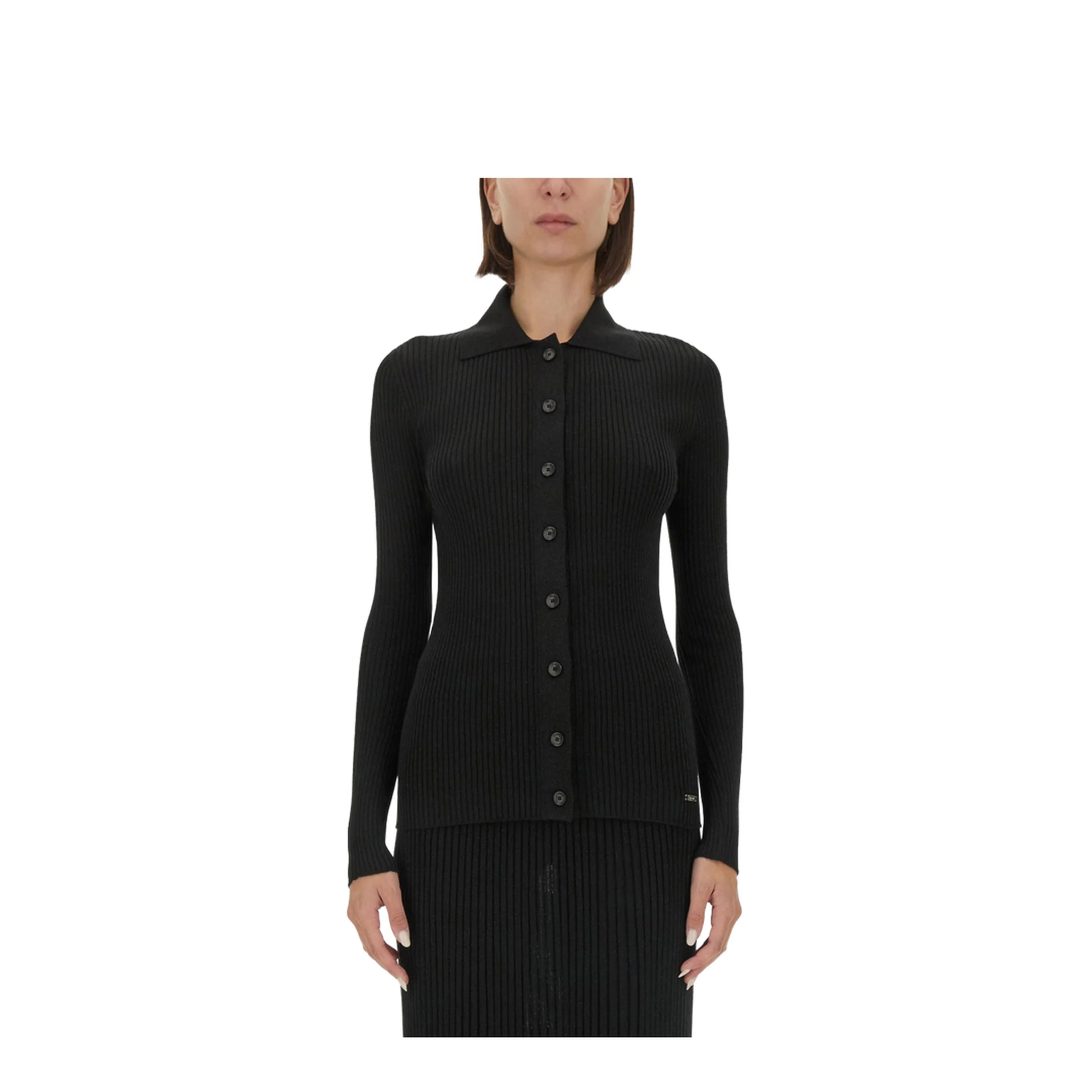 Ribbed Sweater Black