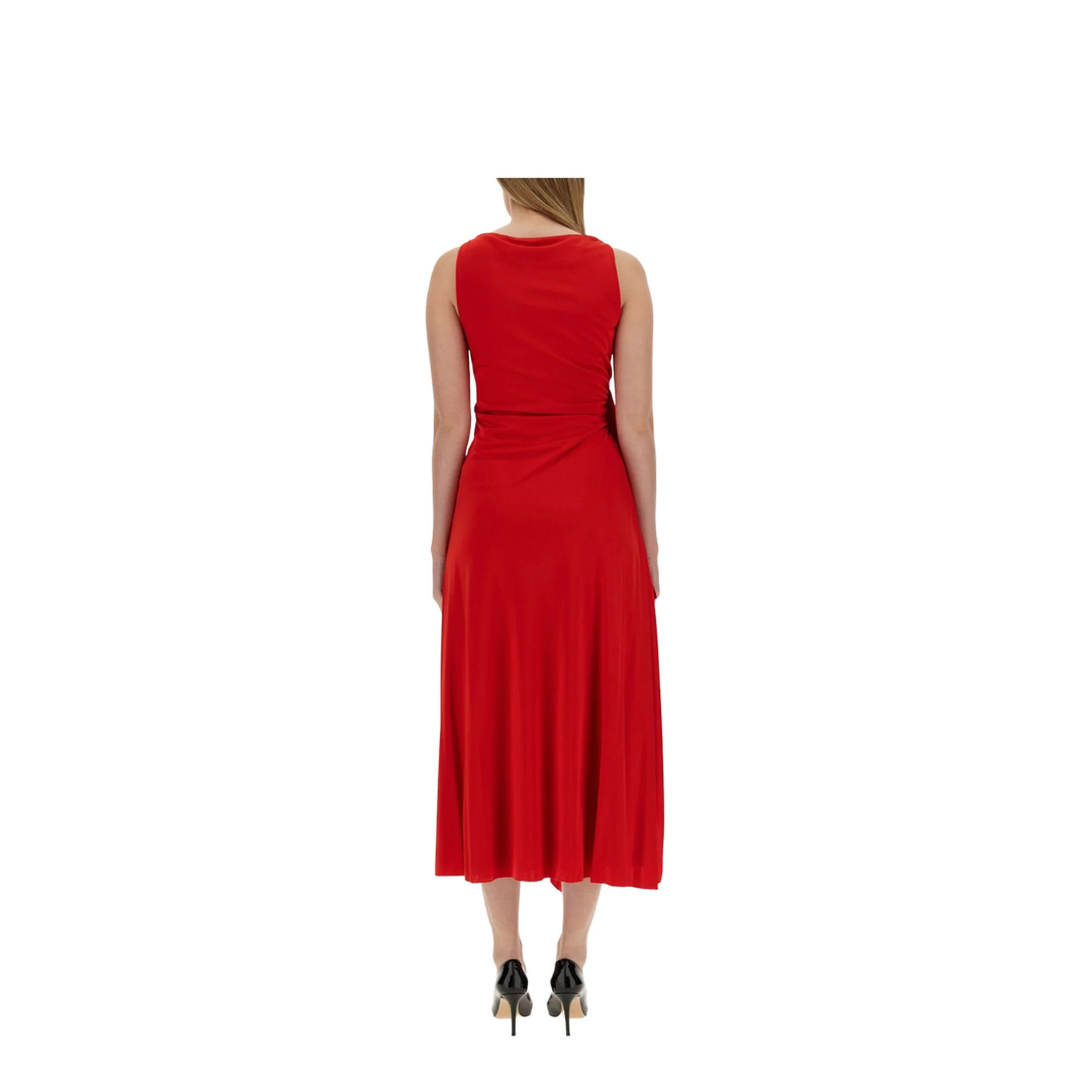Dress with Drape - Image 4