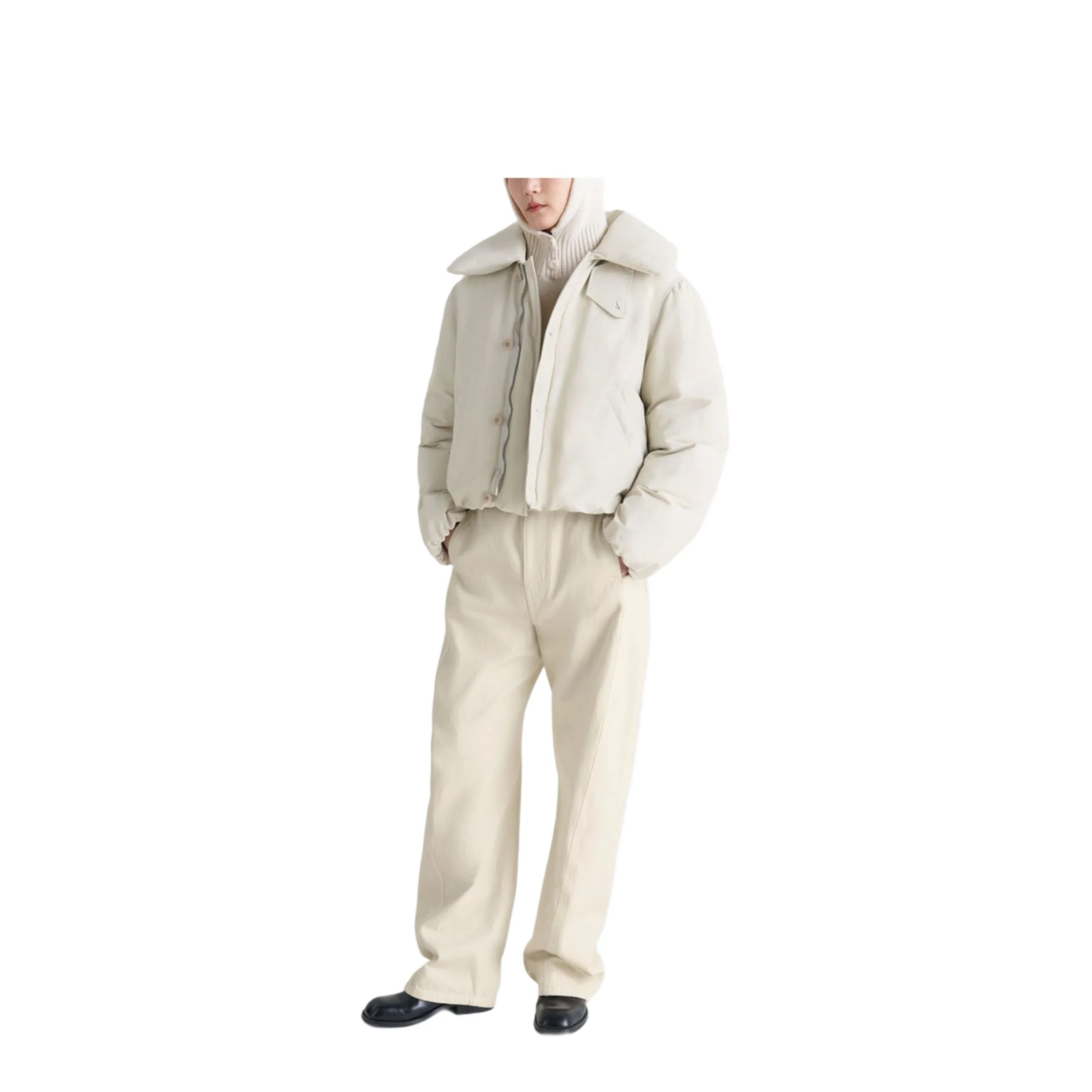 Down Jackets Short Puffer Blouson - Image 6