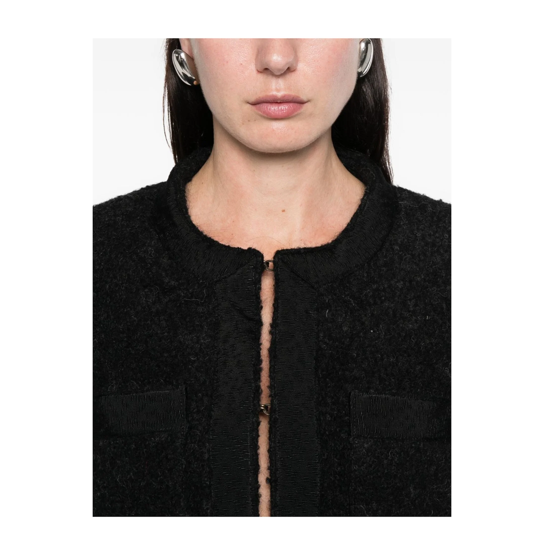 Wool Jacket - Black - Image 2