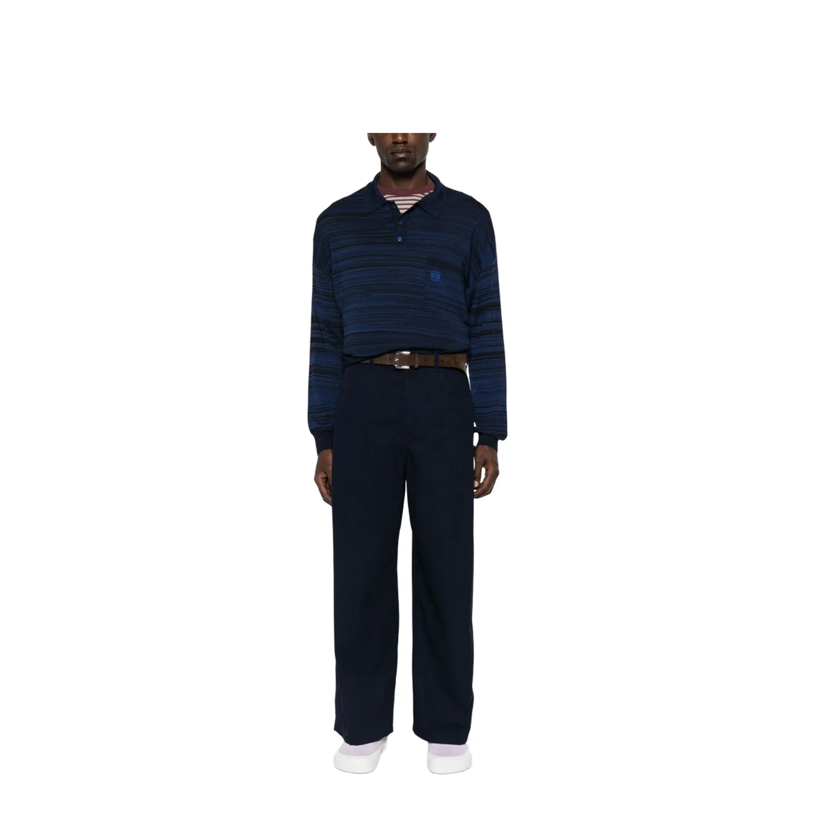 Anagram Wool Polo Shirt - Image 2