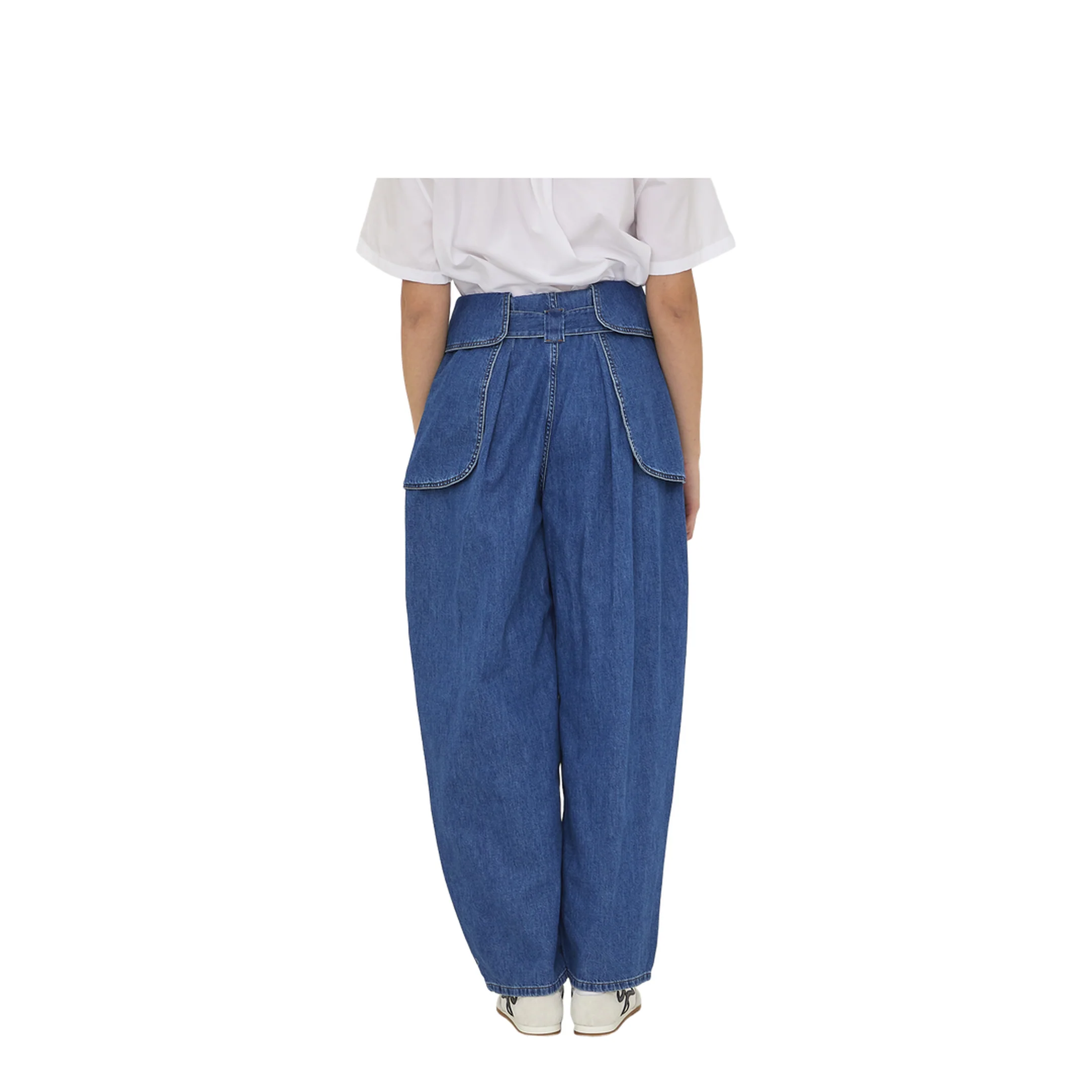 Cargo Jeans in Denim - Image 4