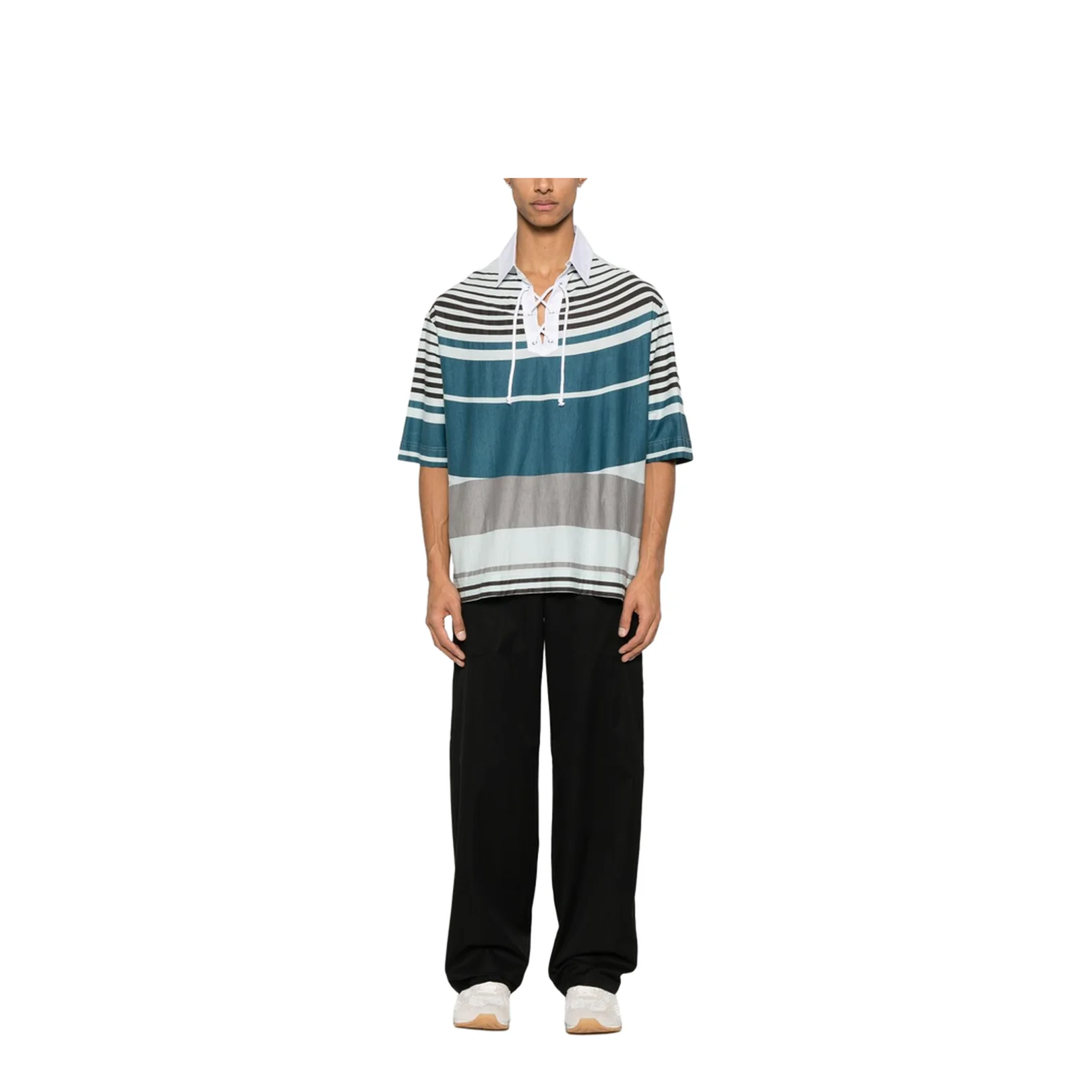 Cotton and Silk Cargo Trousers - Image 4
