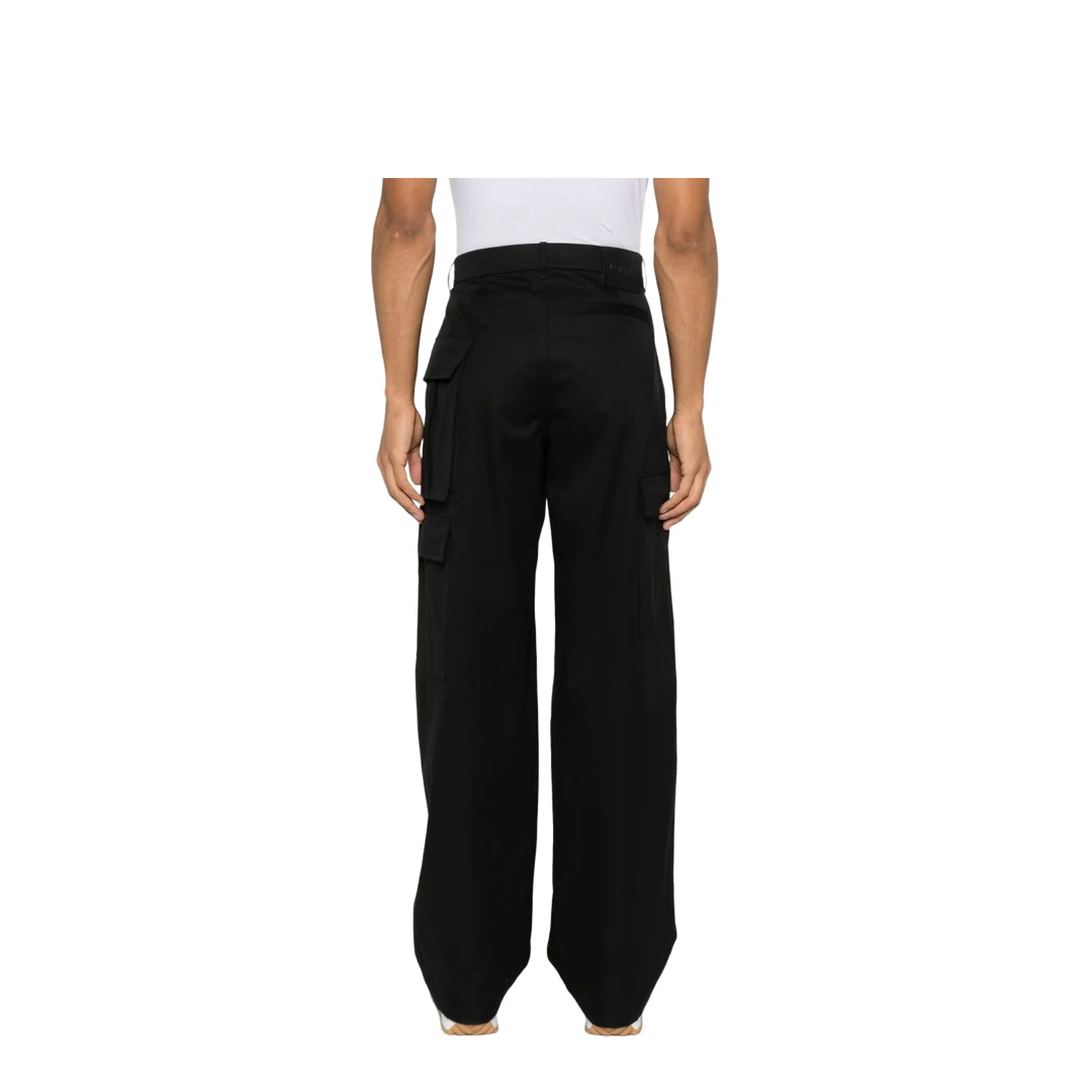 Cotton and Silk Cargo Trousers - Image 5
