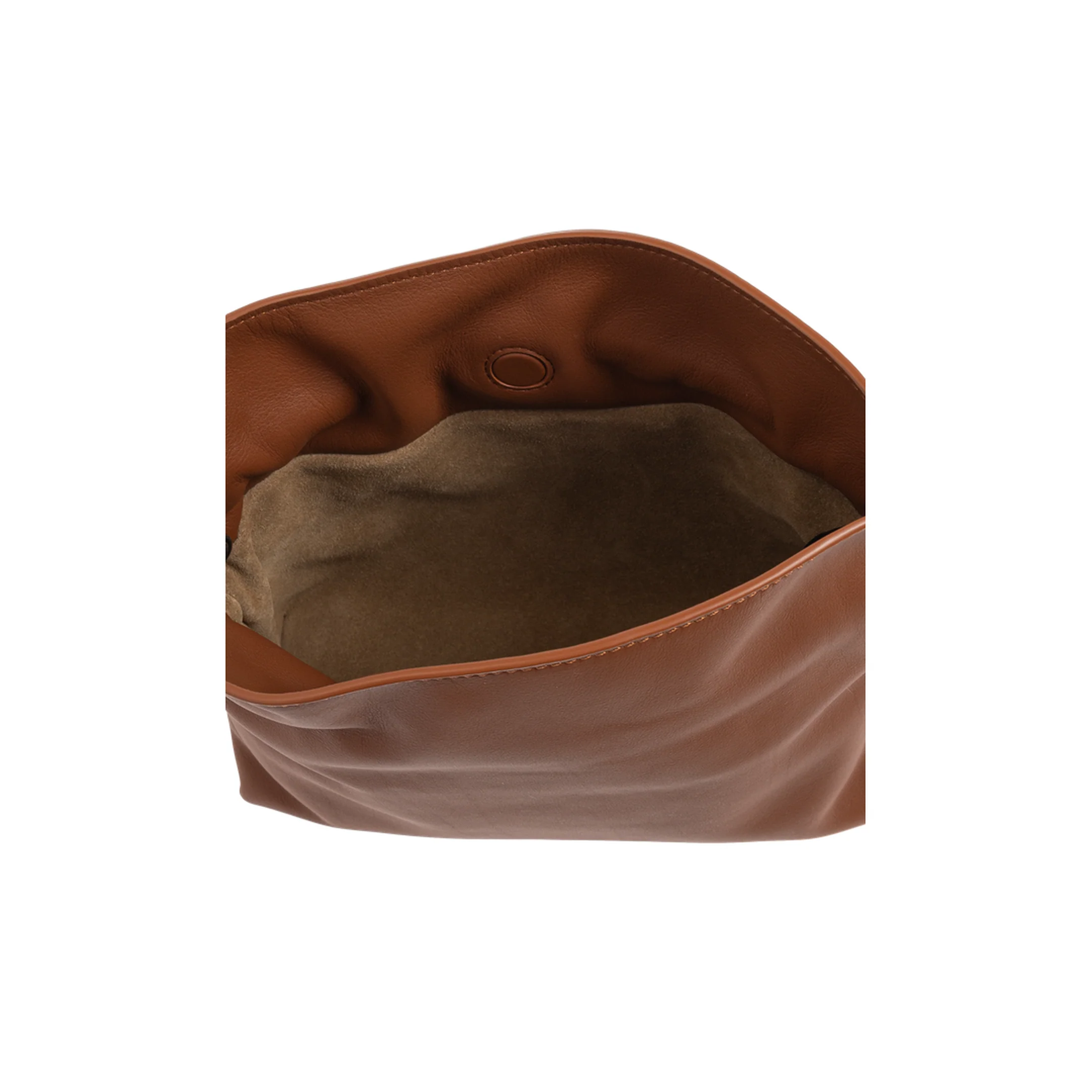 Flamenco Mini Calfskin Clutch Bags - Brown - Image 5