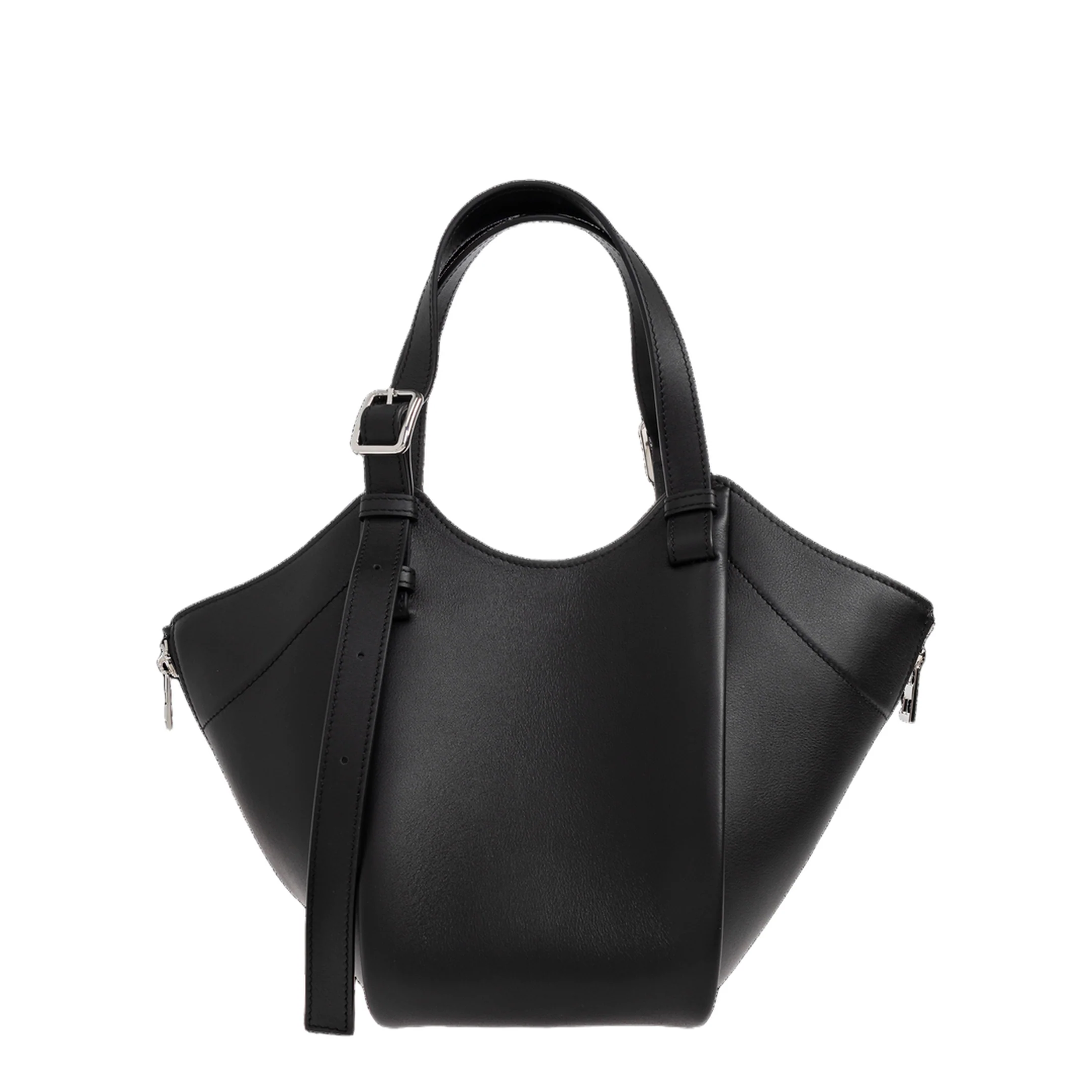 Hammock Flip Medium Shoulder Bag - Black - Image 3
