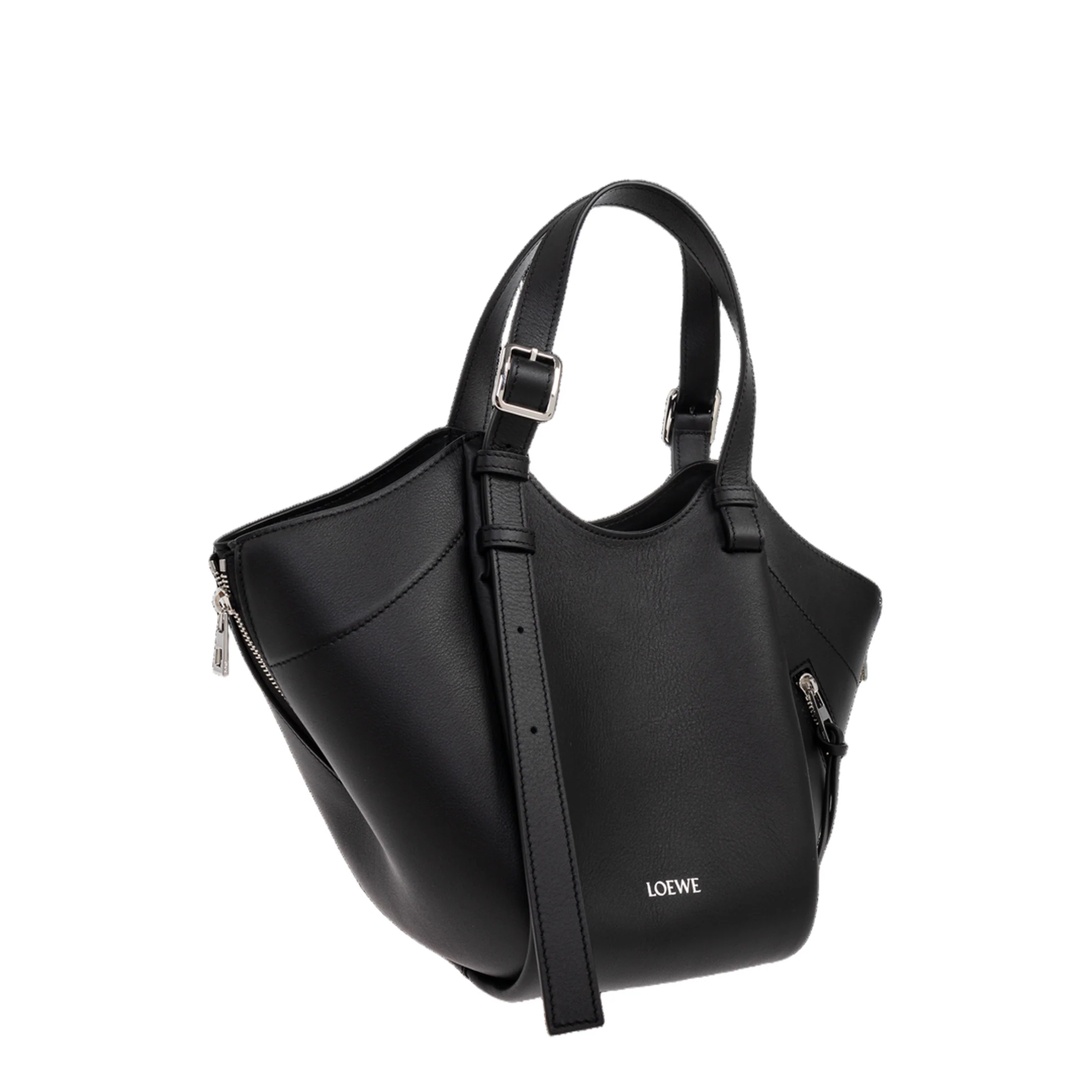 Hammock Flip Medium Shoulder Bag - Black - Image 4