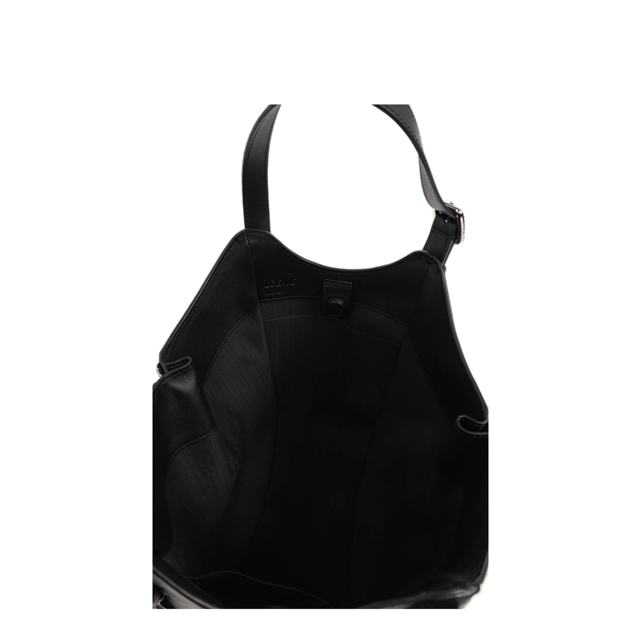 Hammock Flip Medium Shoulder Bag - Black - Image 5