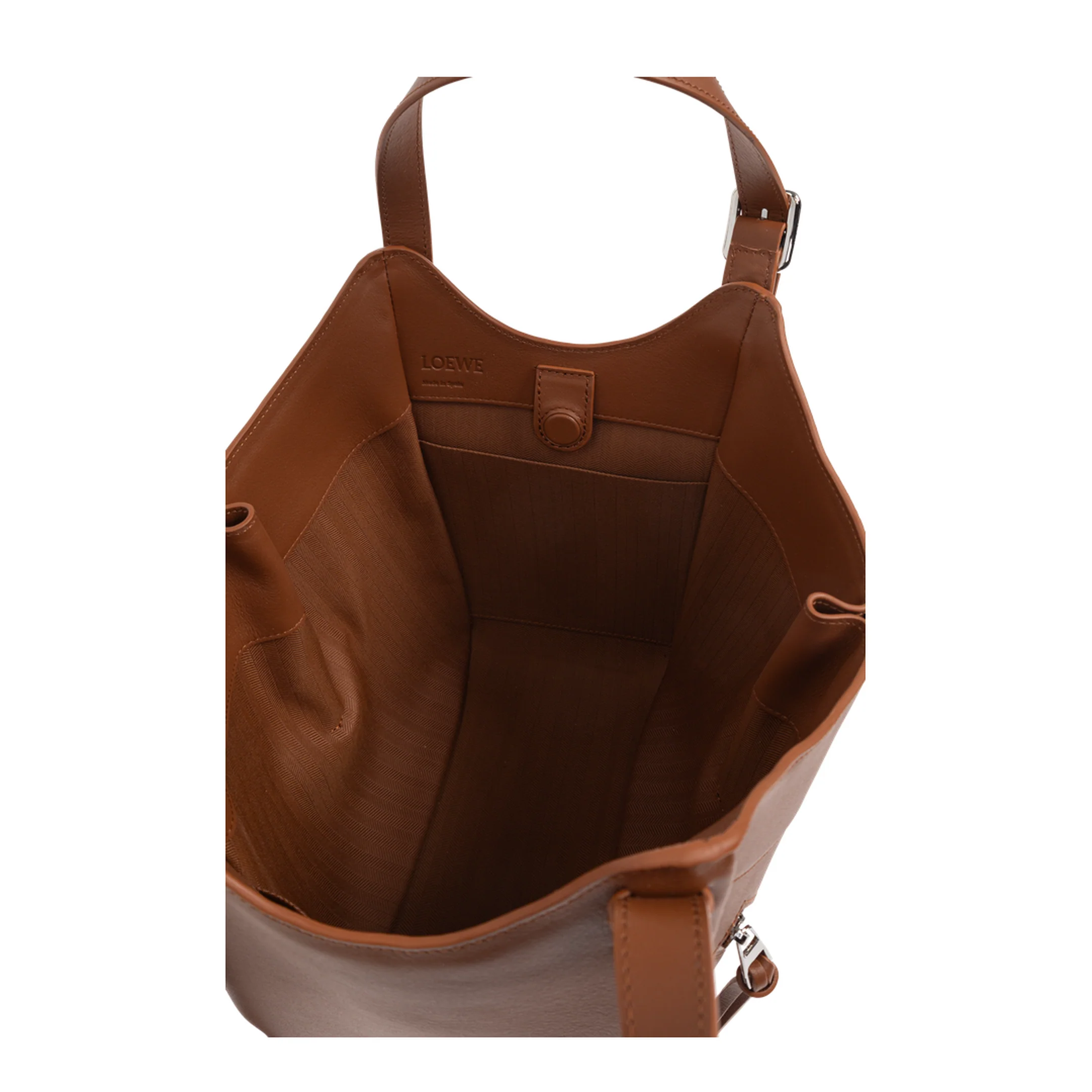 Hammock Flip Medium Shoulder Bag - Brown - Image 5