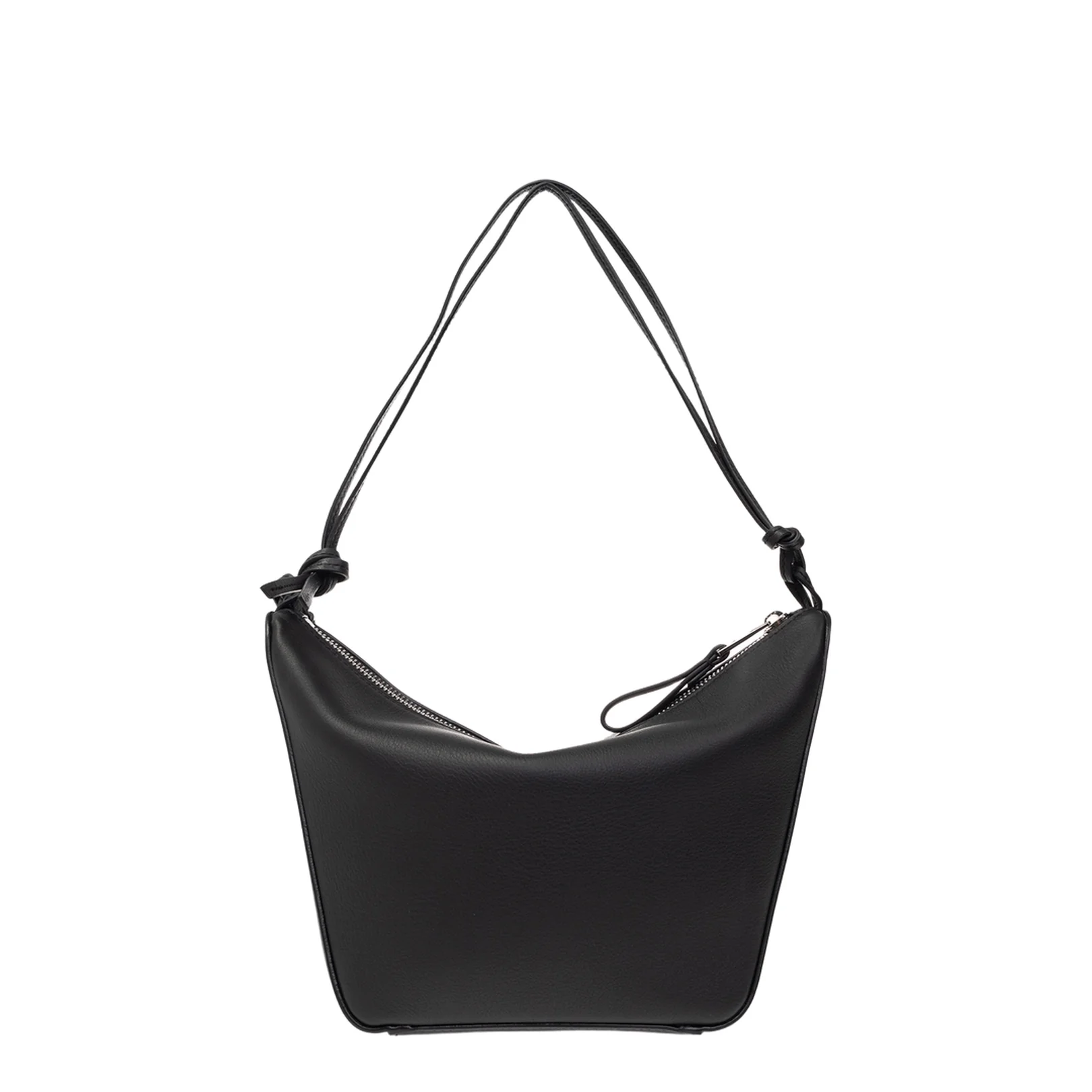 Hammock Mini Leather Shoulder Bag - Black - Image 3