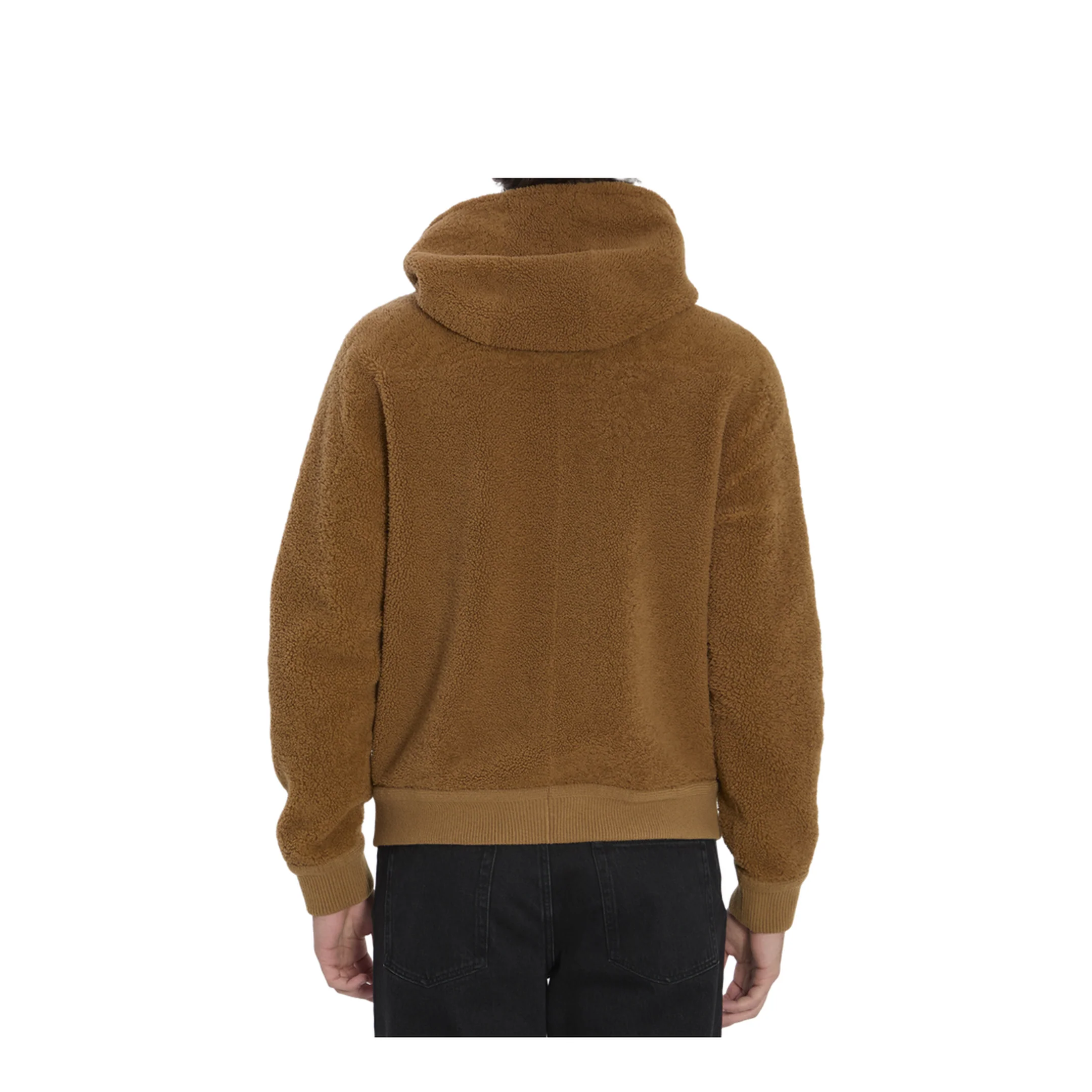 Hooded Leather Jacket - Image 5