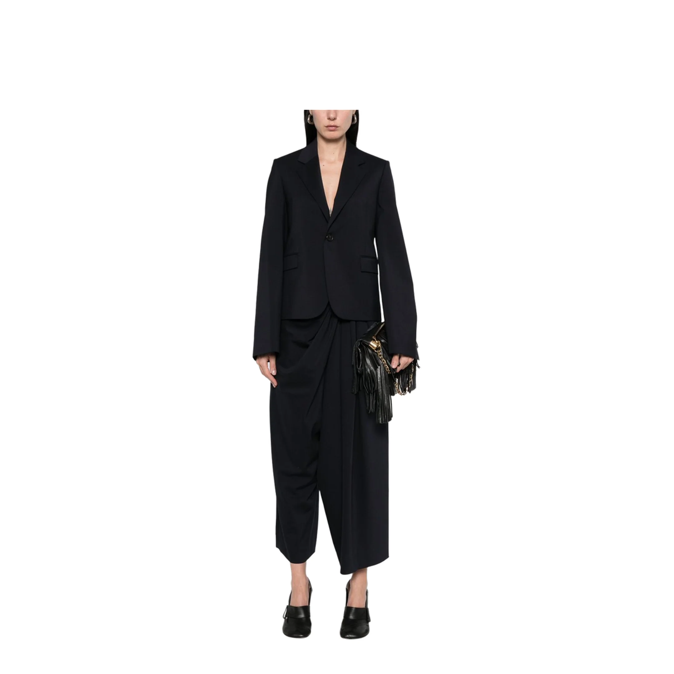 Jacket in Wool Blue - Image 5