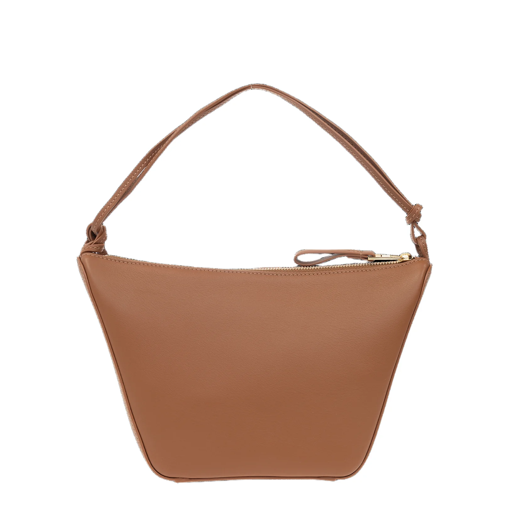Hammock Mini Leather Shoulder Bag - Tan - Image 3