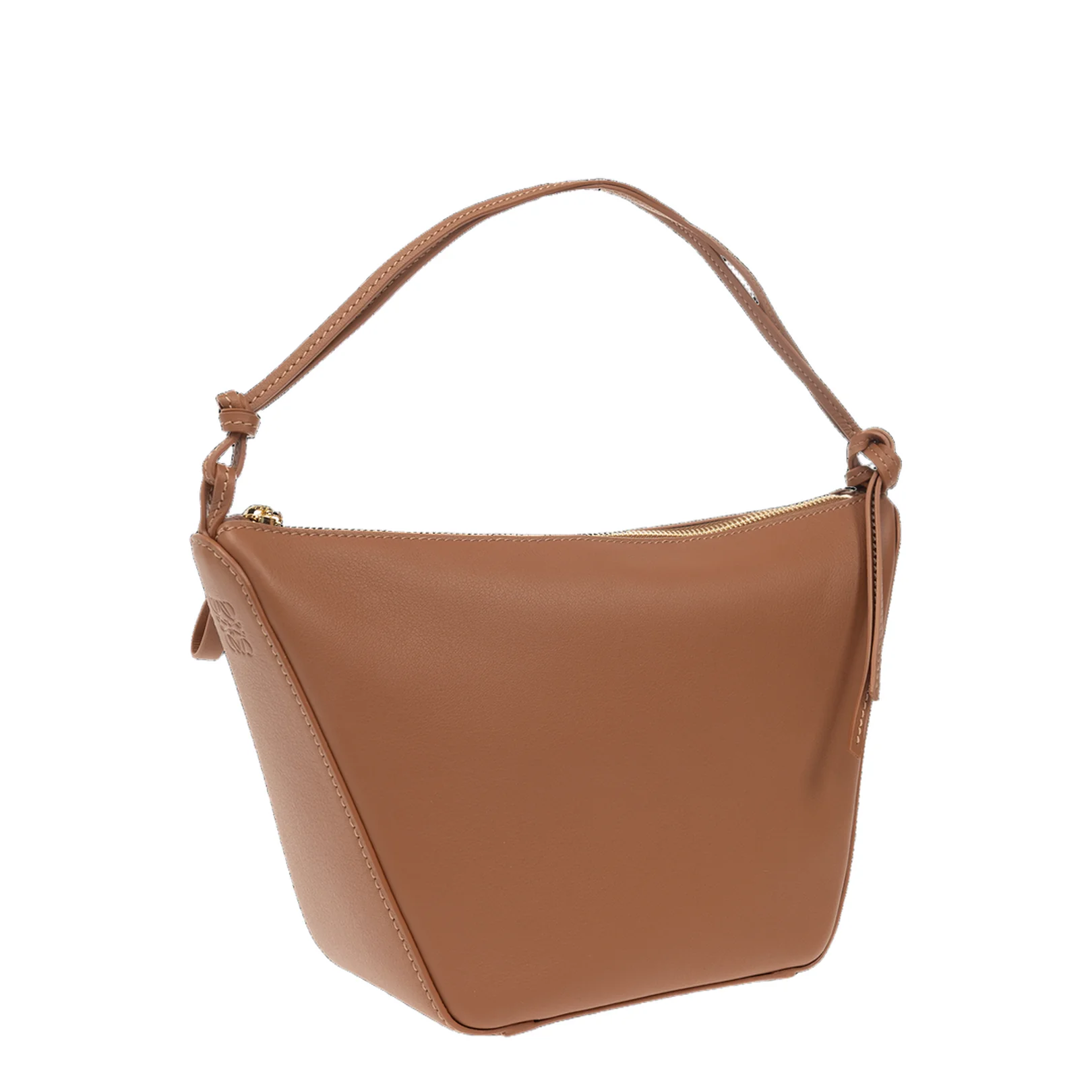 Hammock Mini Leather Shoulder Bag - Tan - Image 4