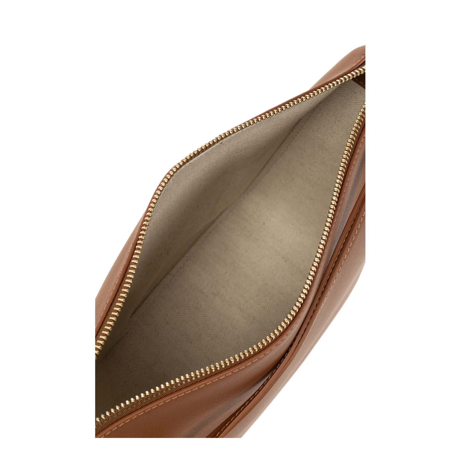 Hammock Mini Leather Shoulder Bag - Tan - Image 5