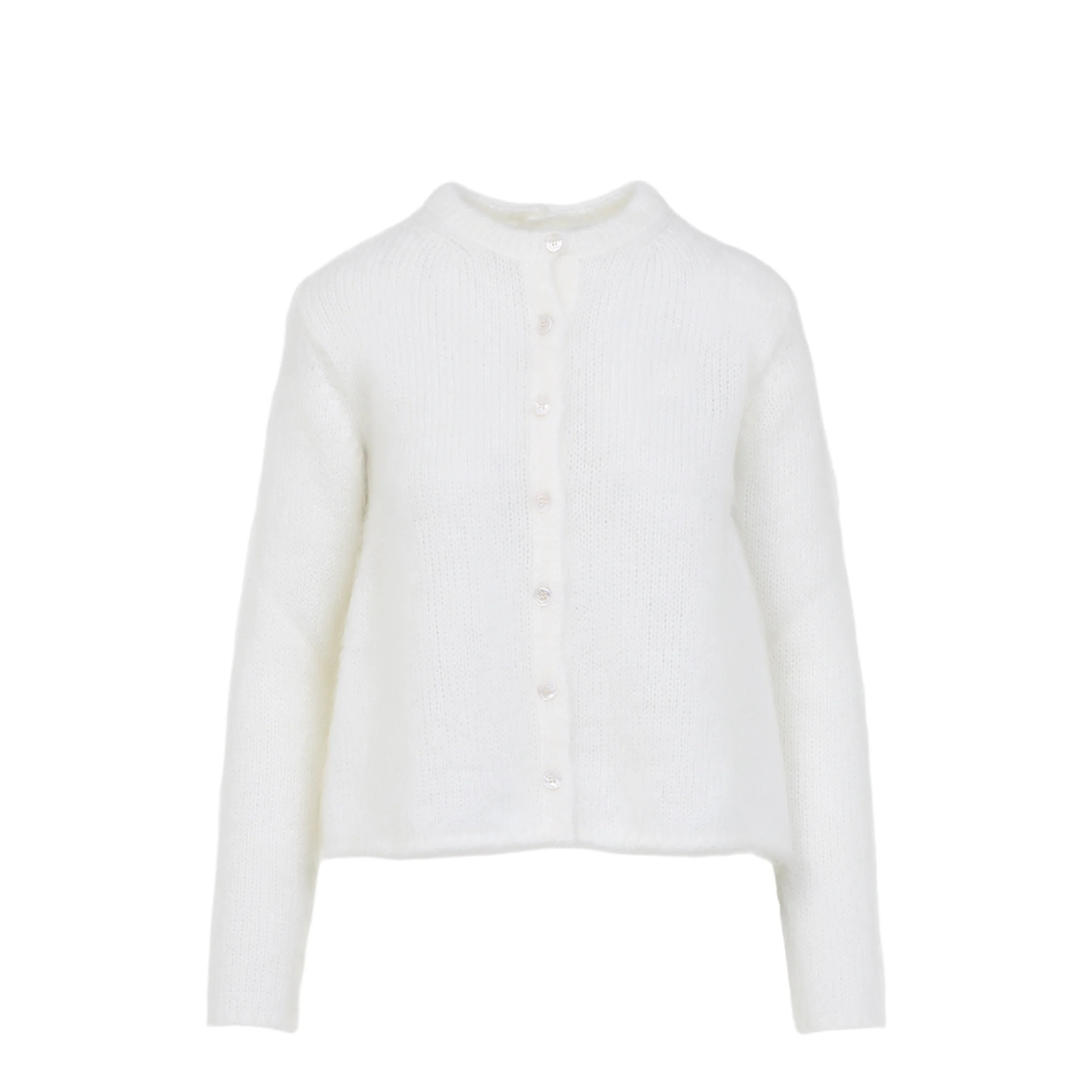 Mohair Blend Cardigan - Image 5
