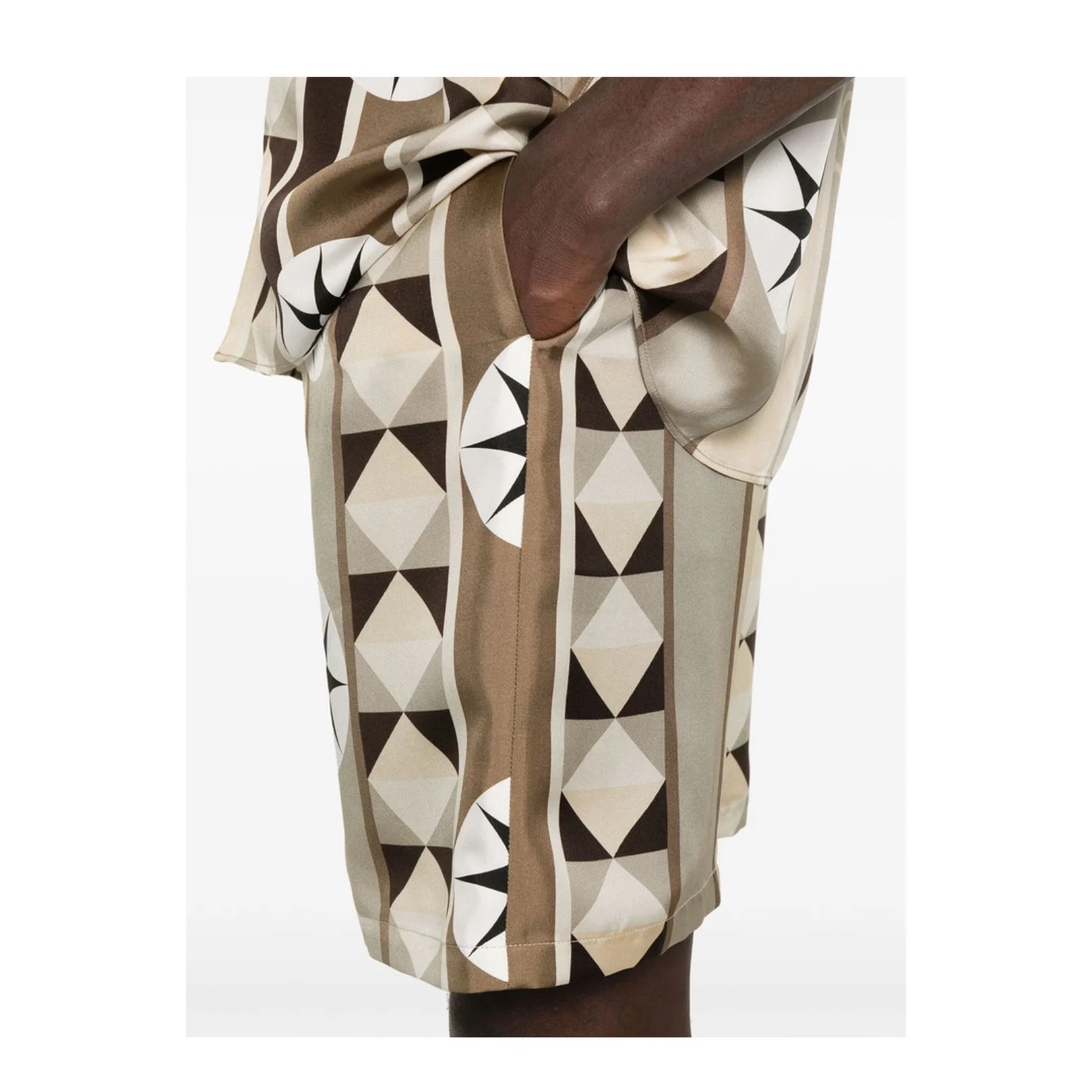 Shorts in Silk Multicolor - Image 2