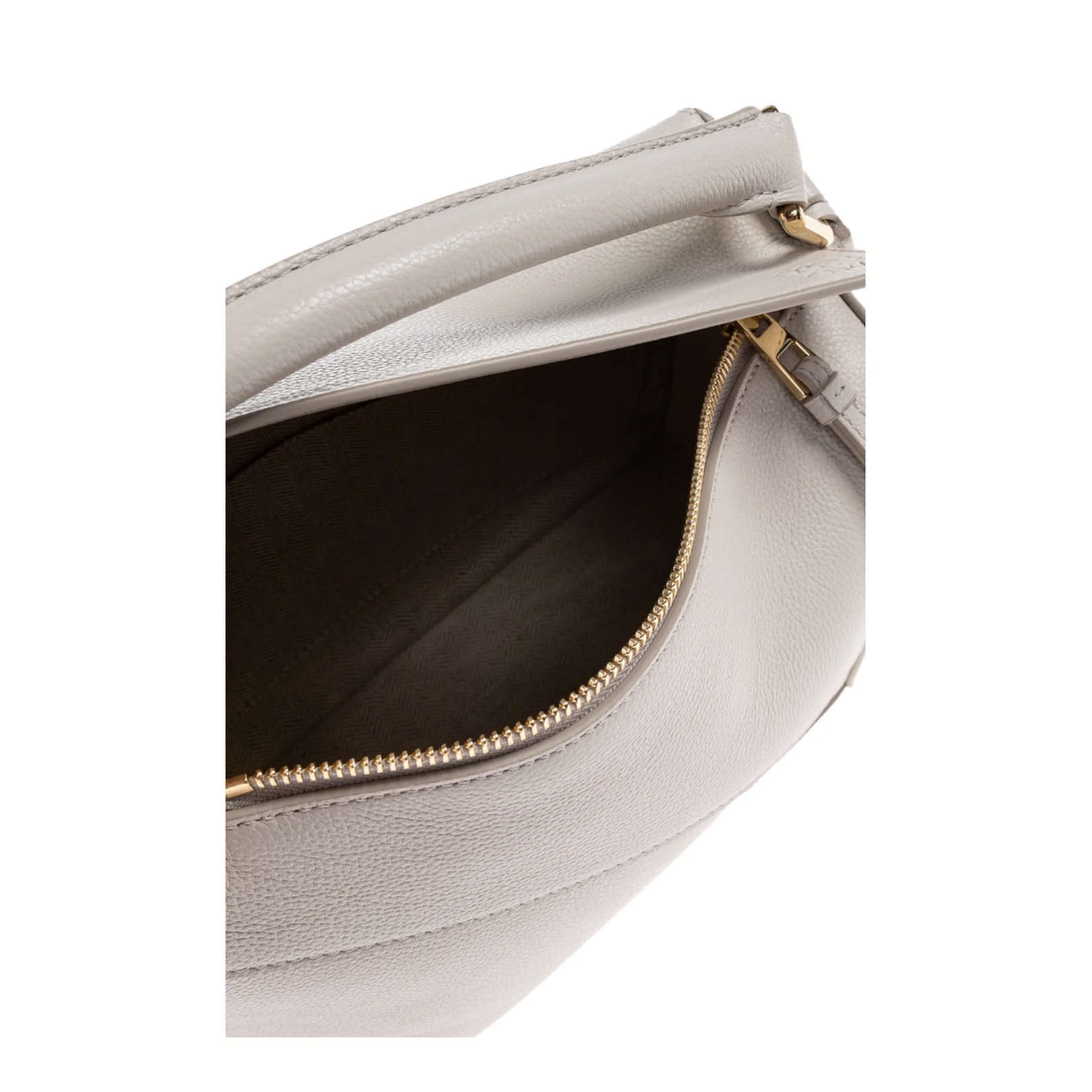 Puzzle Small Leather Shoulder Bags - White - Image 5