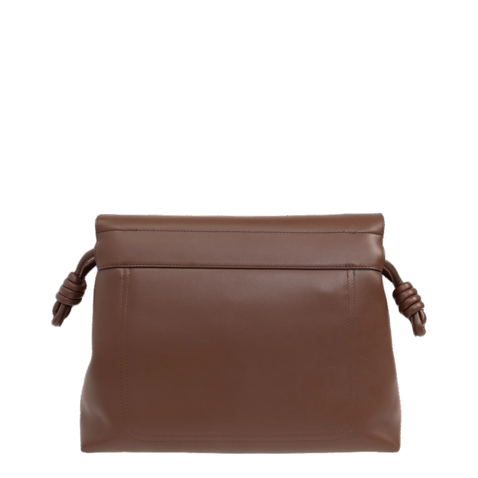 Flamenco Calfskin Shoulder Bag - Brown - Image 3