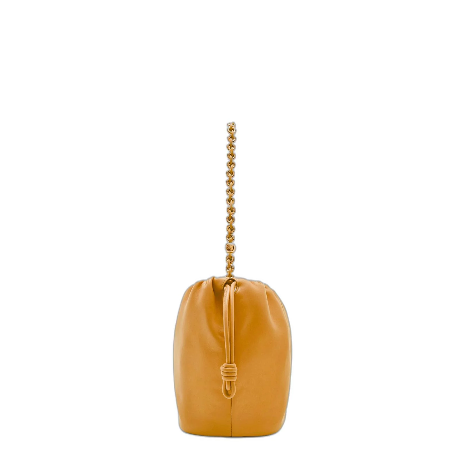 Flamenco Purse Nappa Lambskin Bucket Bags - Yellow - Image 2