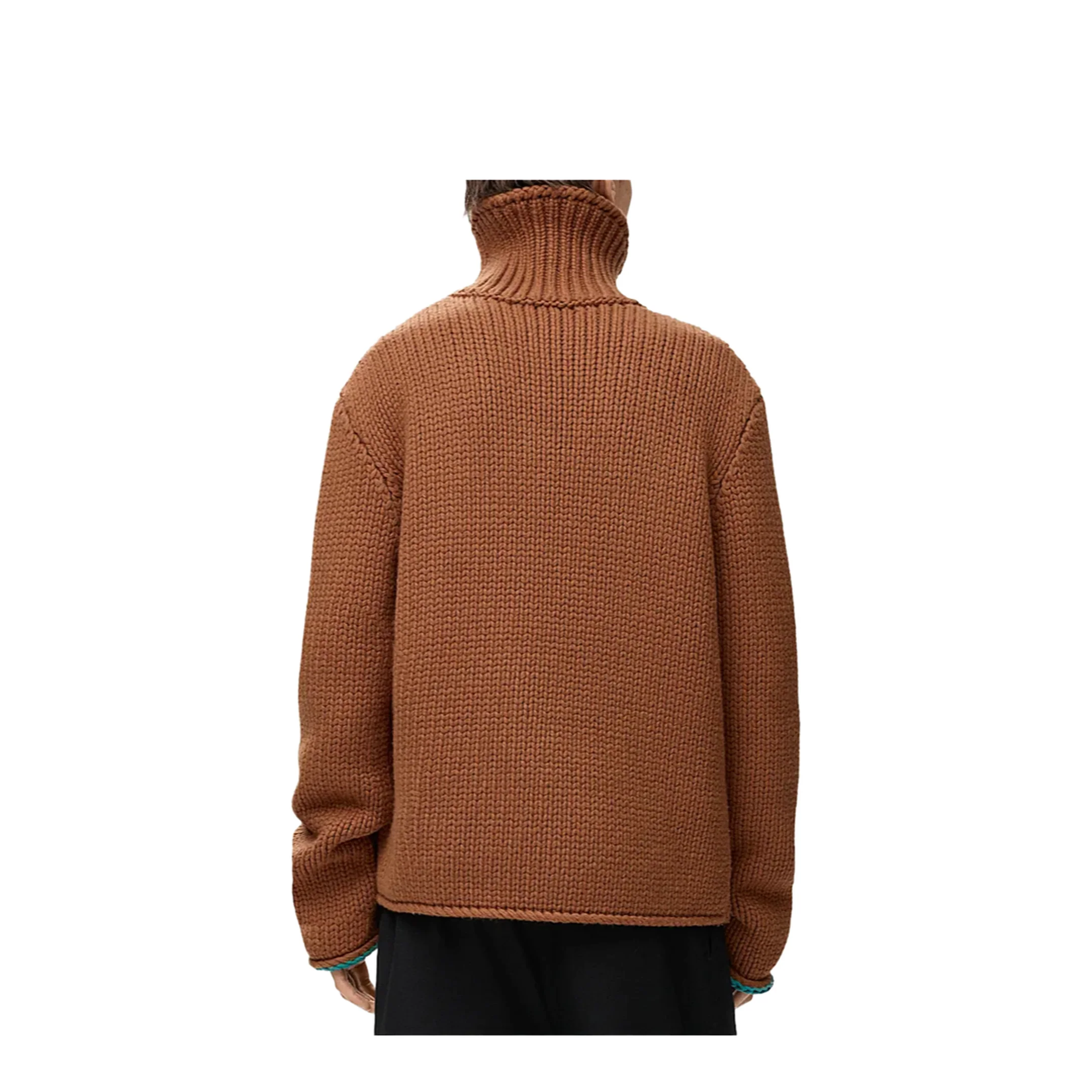 Turtleneck Knitted Sweater - Image 3