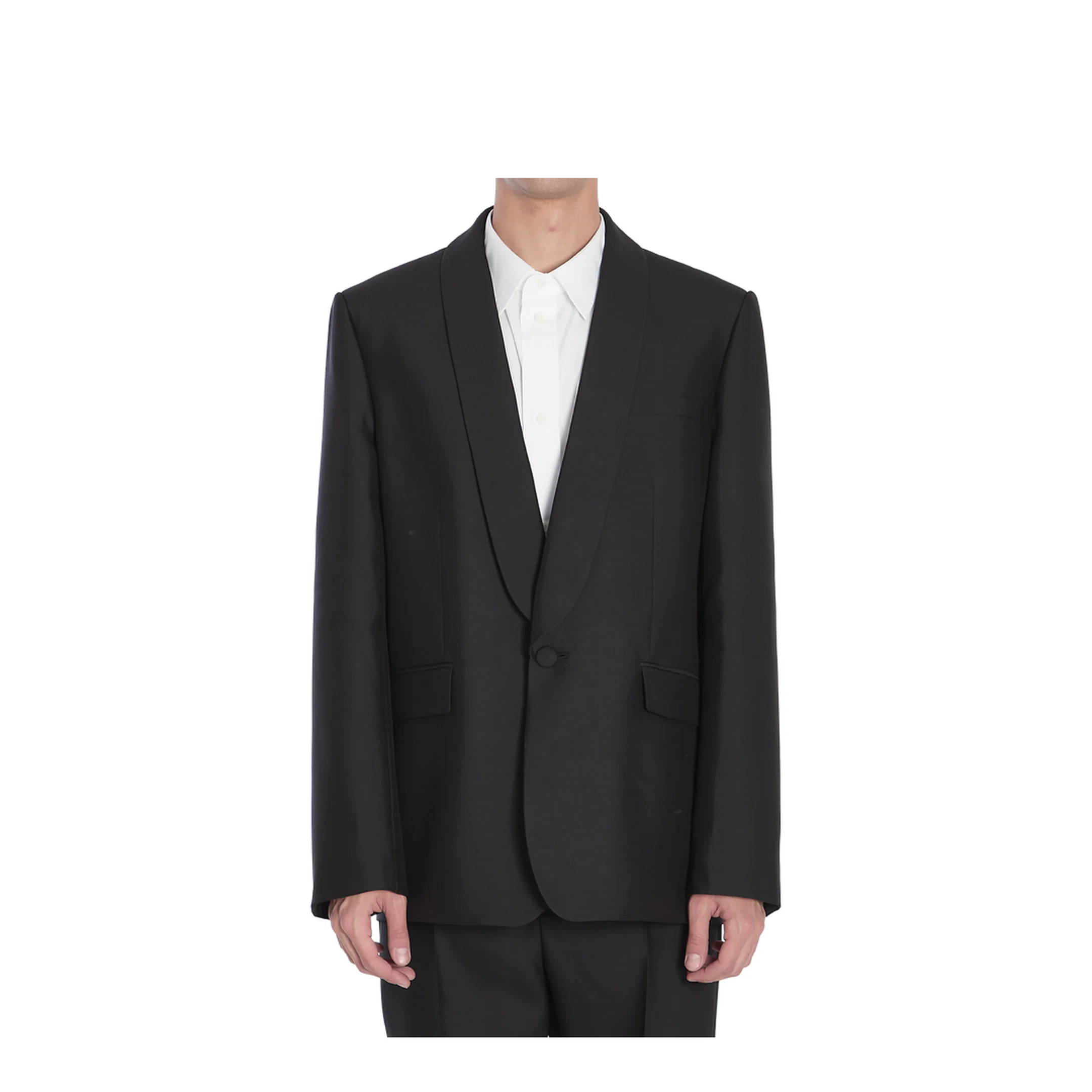 Wool and silk jacket