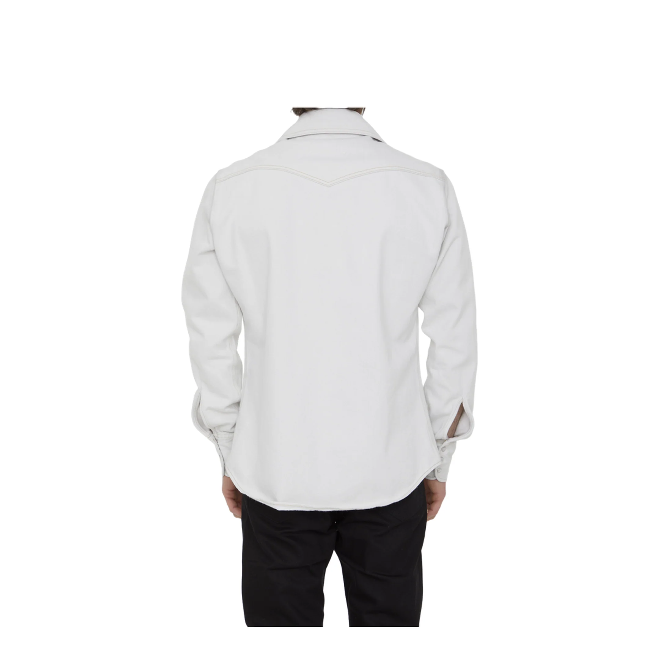 Cotton Denim Shirt - Image 4