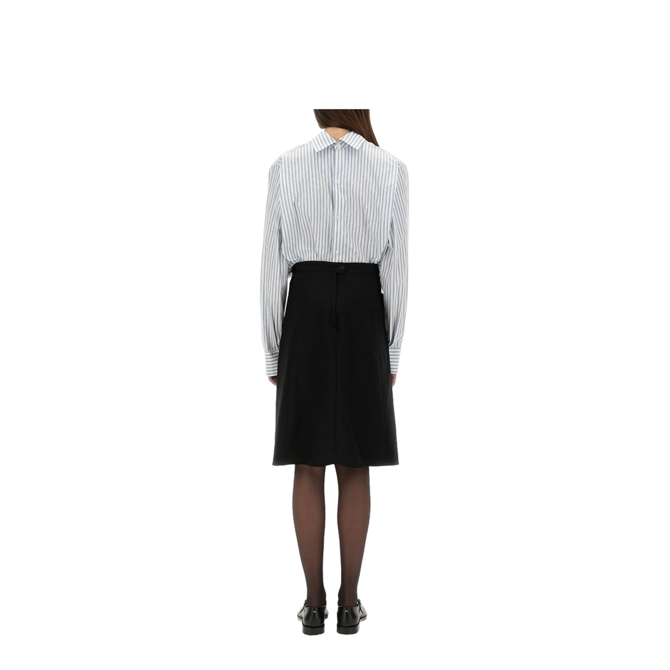 Inverted Striped Dress-Shirt - Image 3