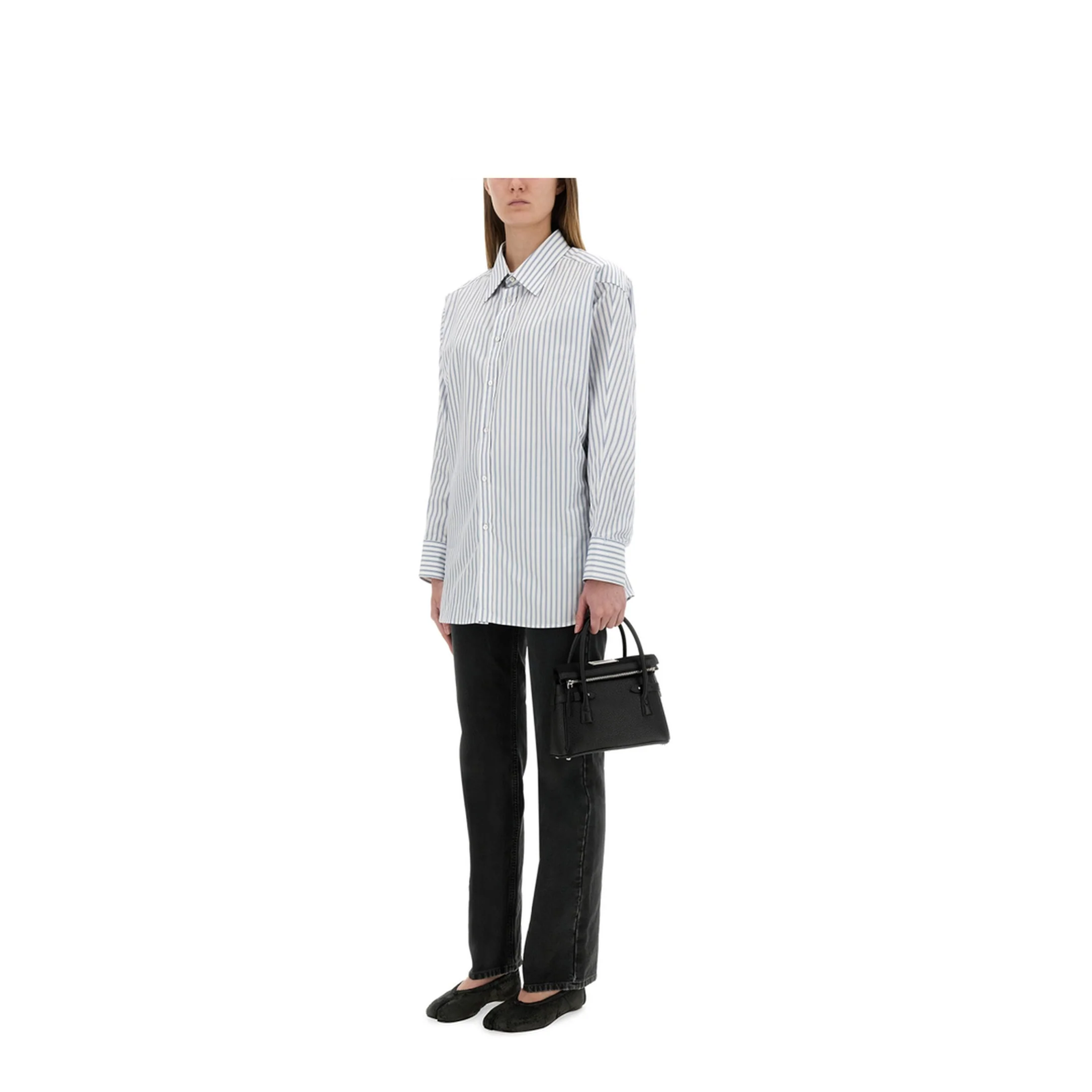 Striped Cotton Shirt - Image 2