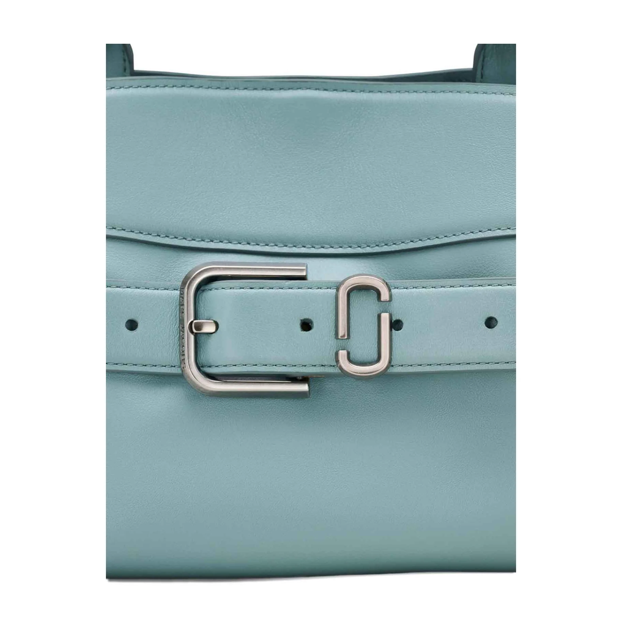 Satchel Small Leather Handbag Blue - Image 3