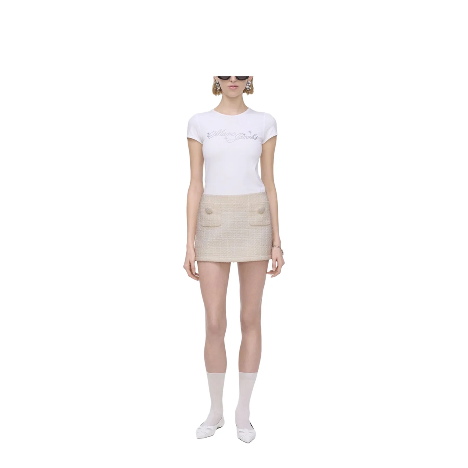 Tweed Mini Skirt - Image 2