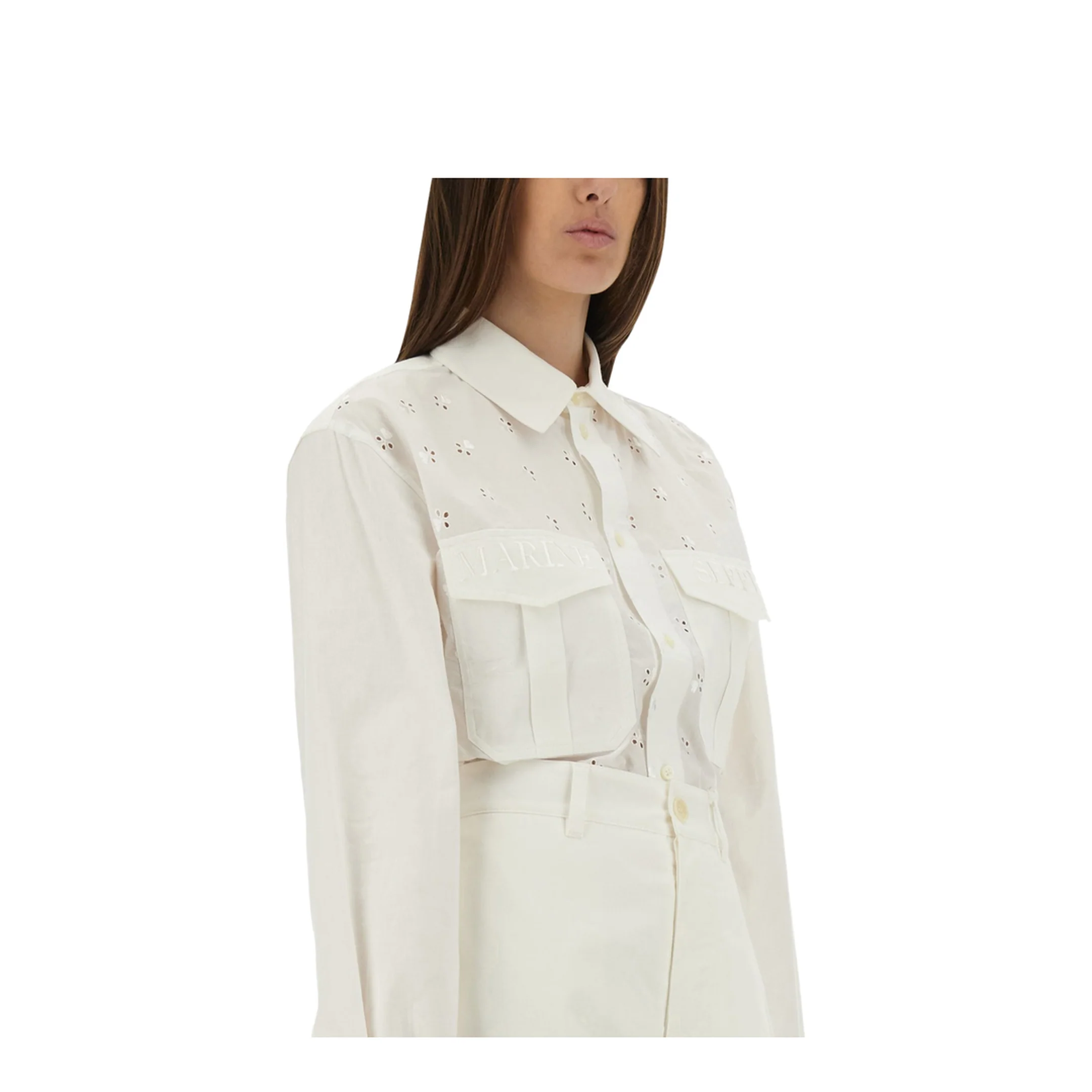 Upcycled Linen Shirt - Image 4