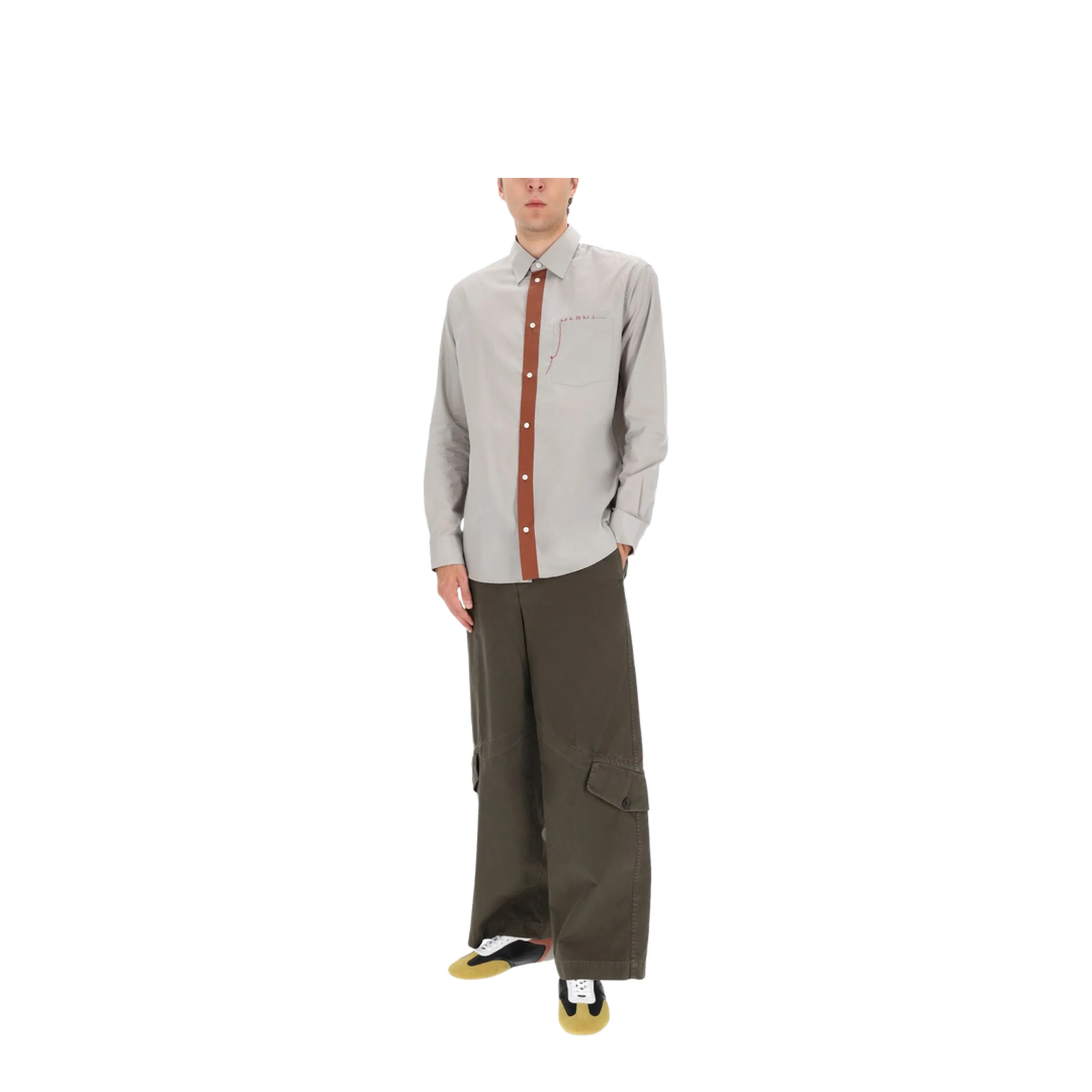 Shirt with Embroidered Logo - Image 2