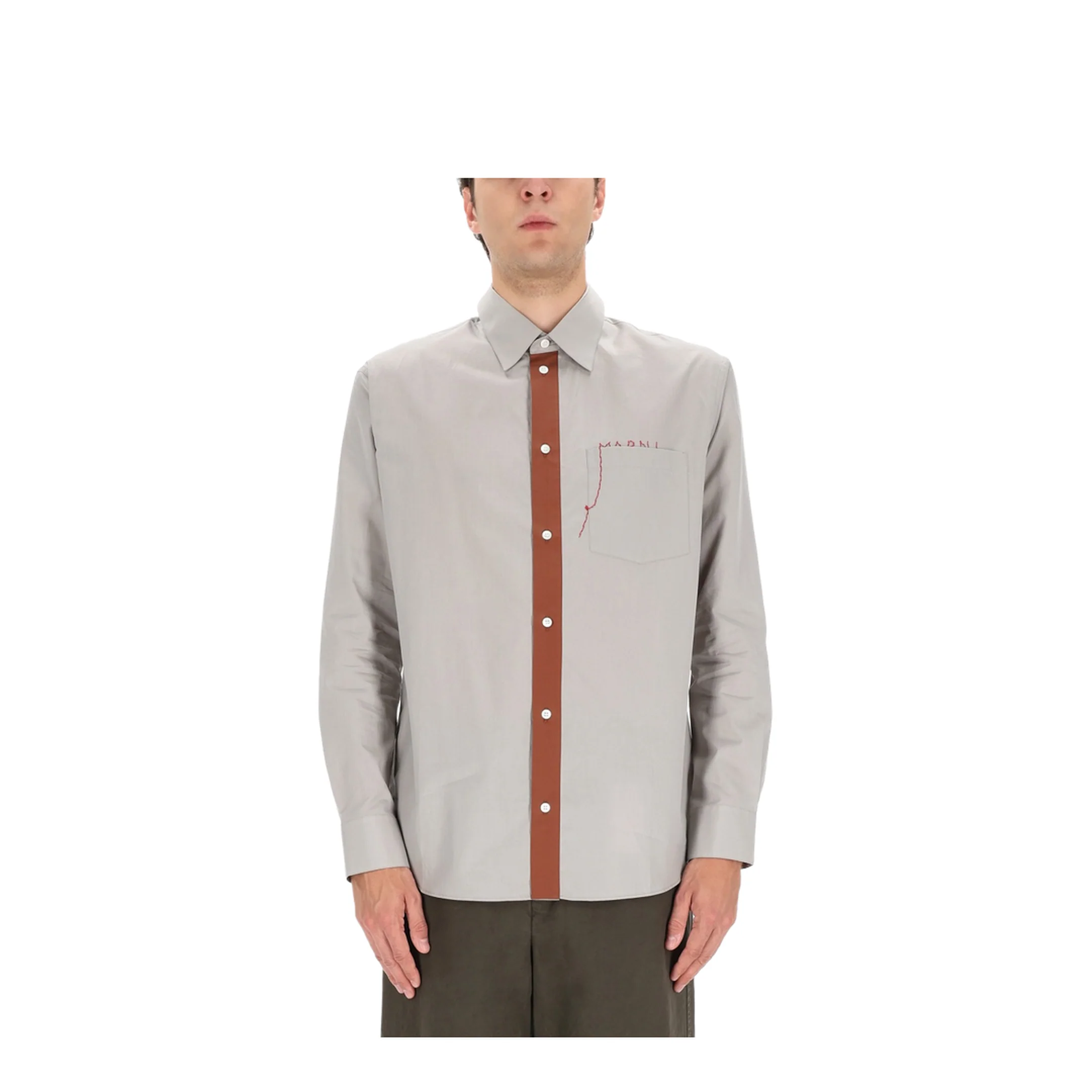 Shirt with Embroidered Logo - Image 4