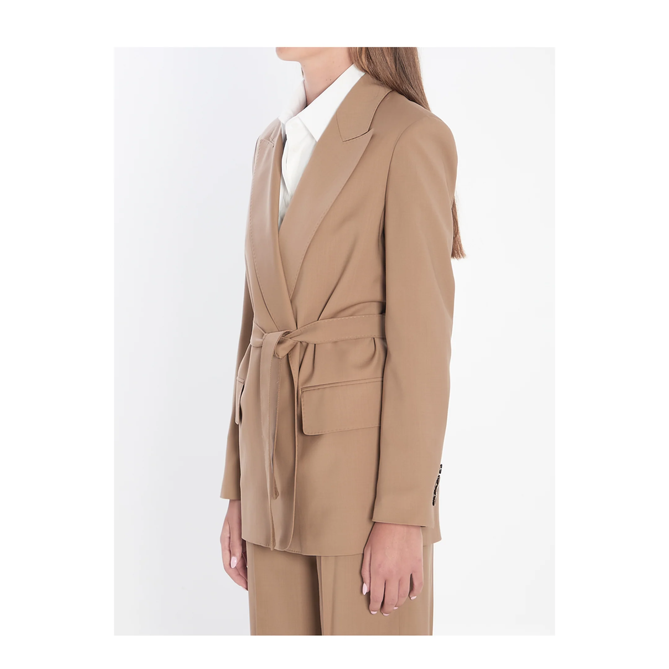 Blazer in Wool Canvas - Image 2