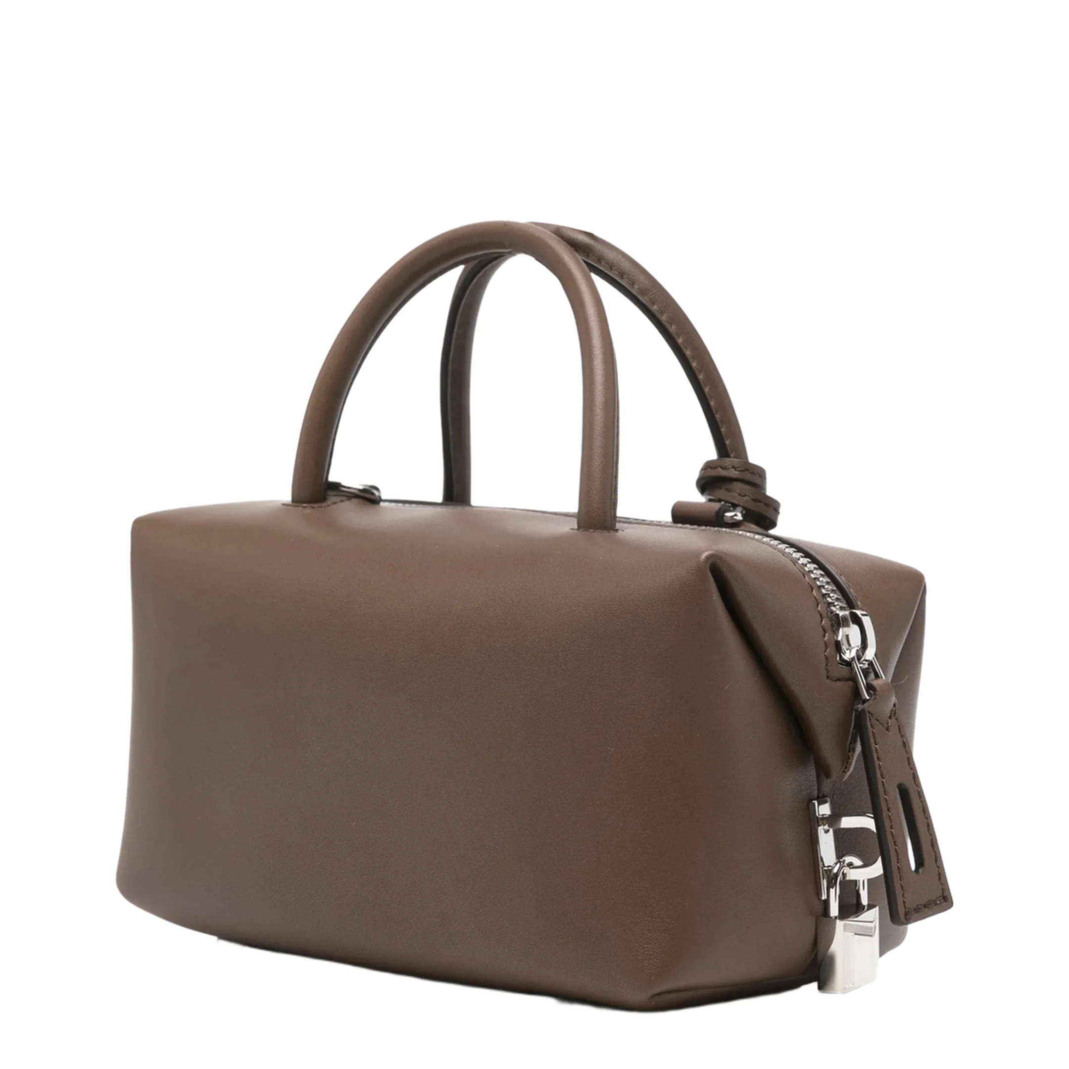 Leather Handbag - Brown - Image 3