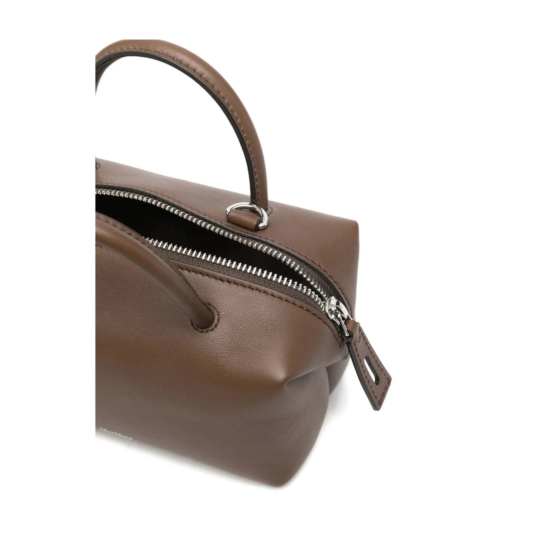 Leather Handbag - Brown - Image 5
