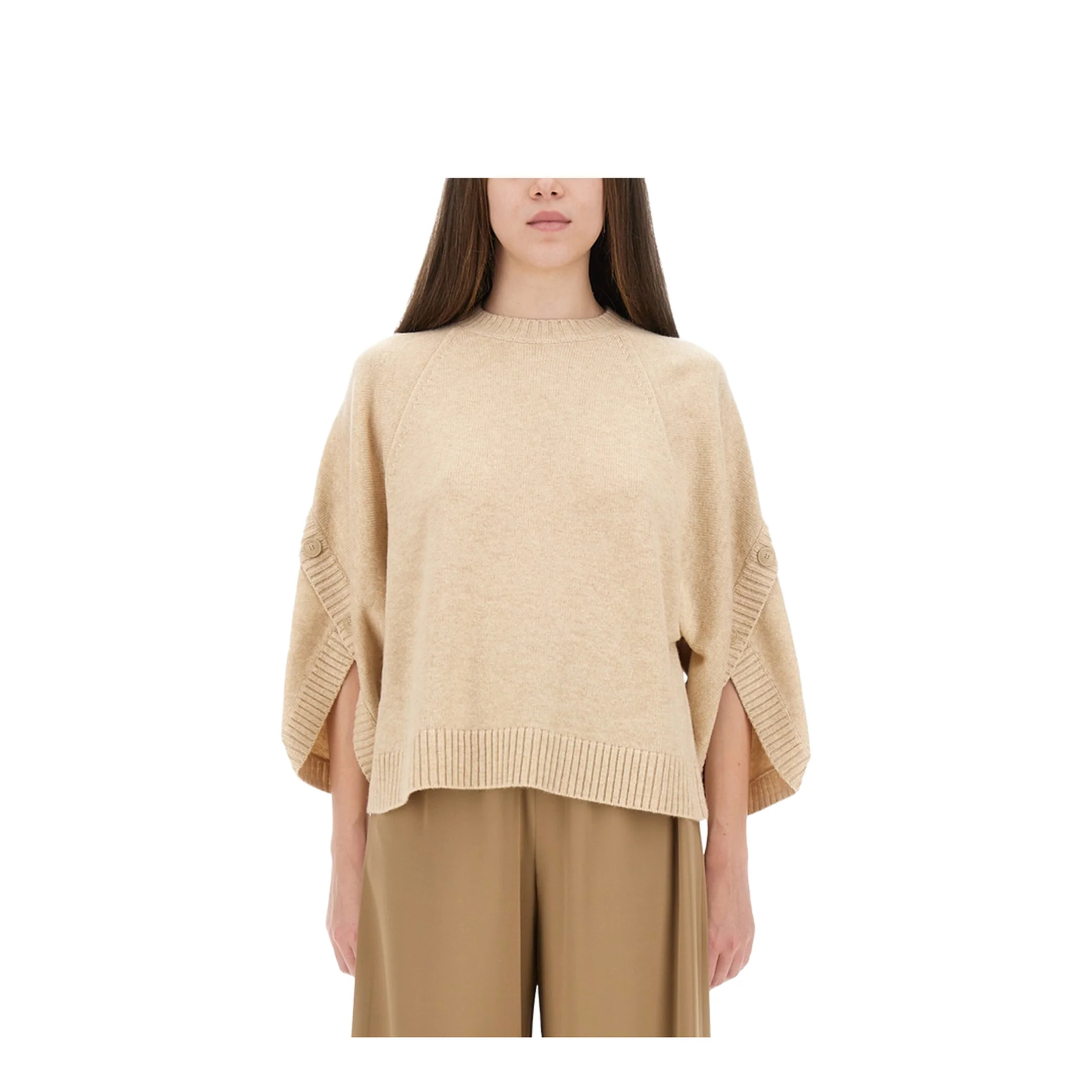 Oversized Wool and Cashmere Sweater