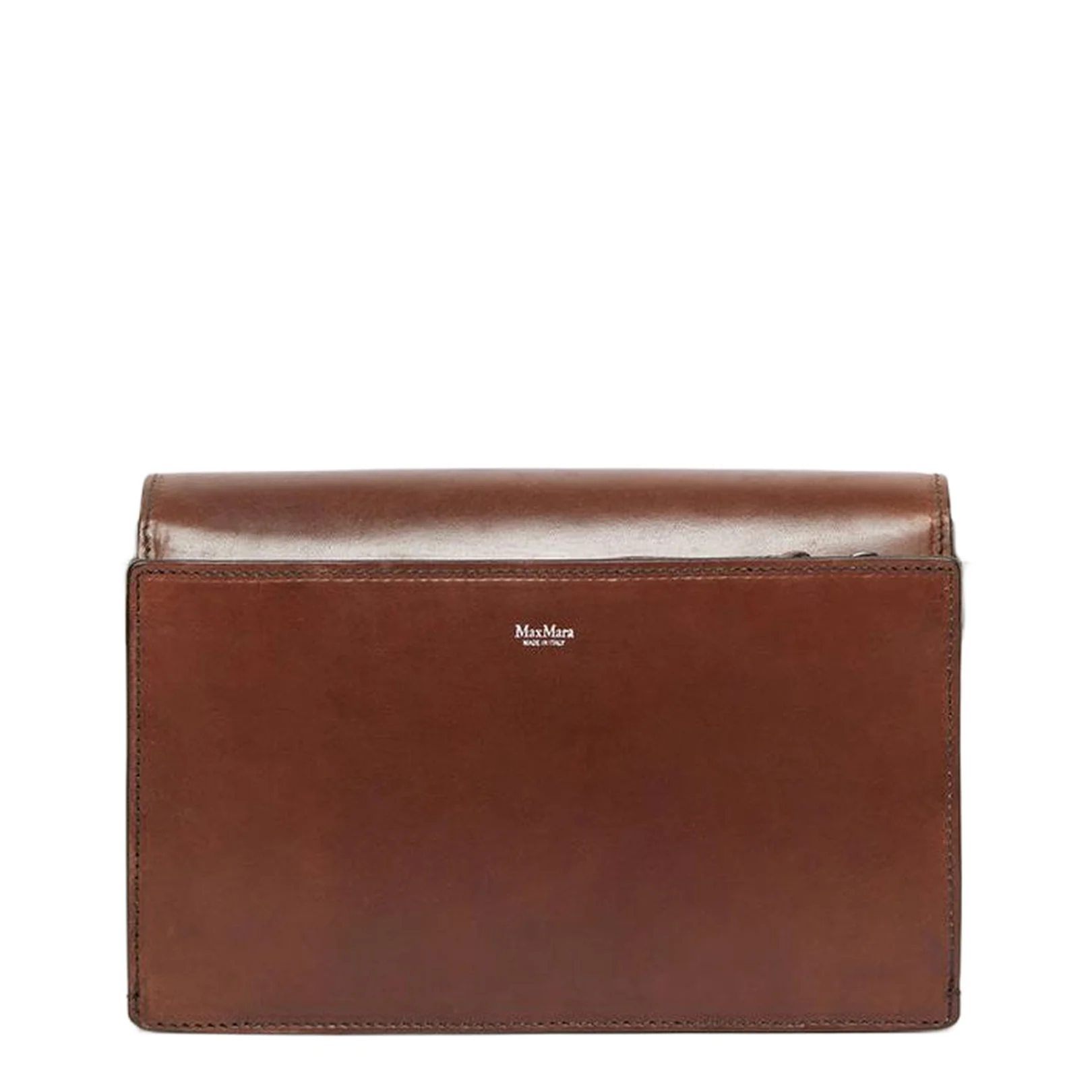 Biancaroughs Small Leather Crossbody Bag Brown - Image 3