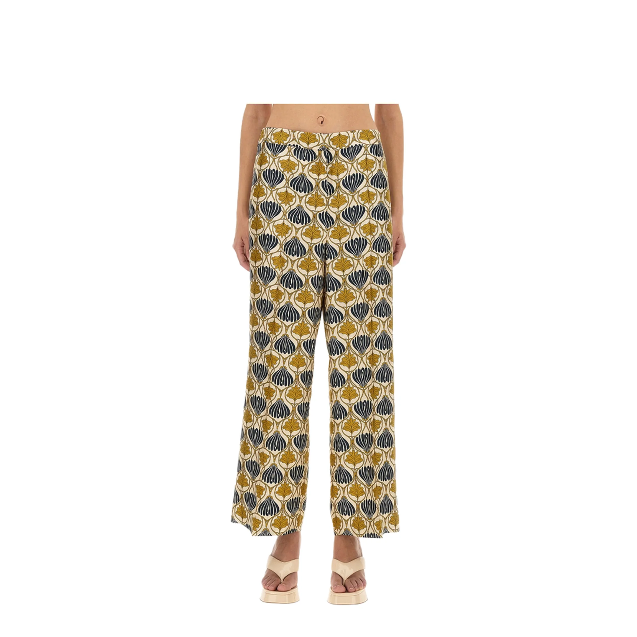 SILK PANTS "TIMEC"
