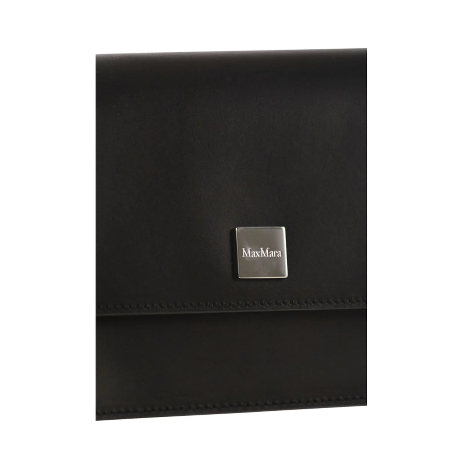 Biancaroughs Small Leather Crossbody Bag Black - Image 5