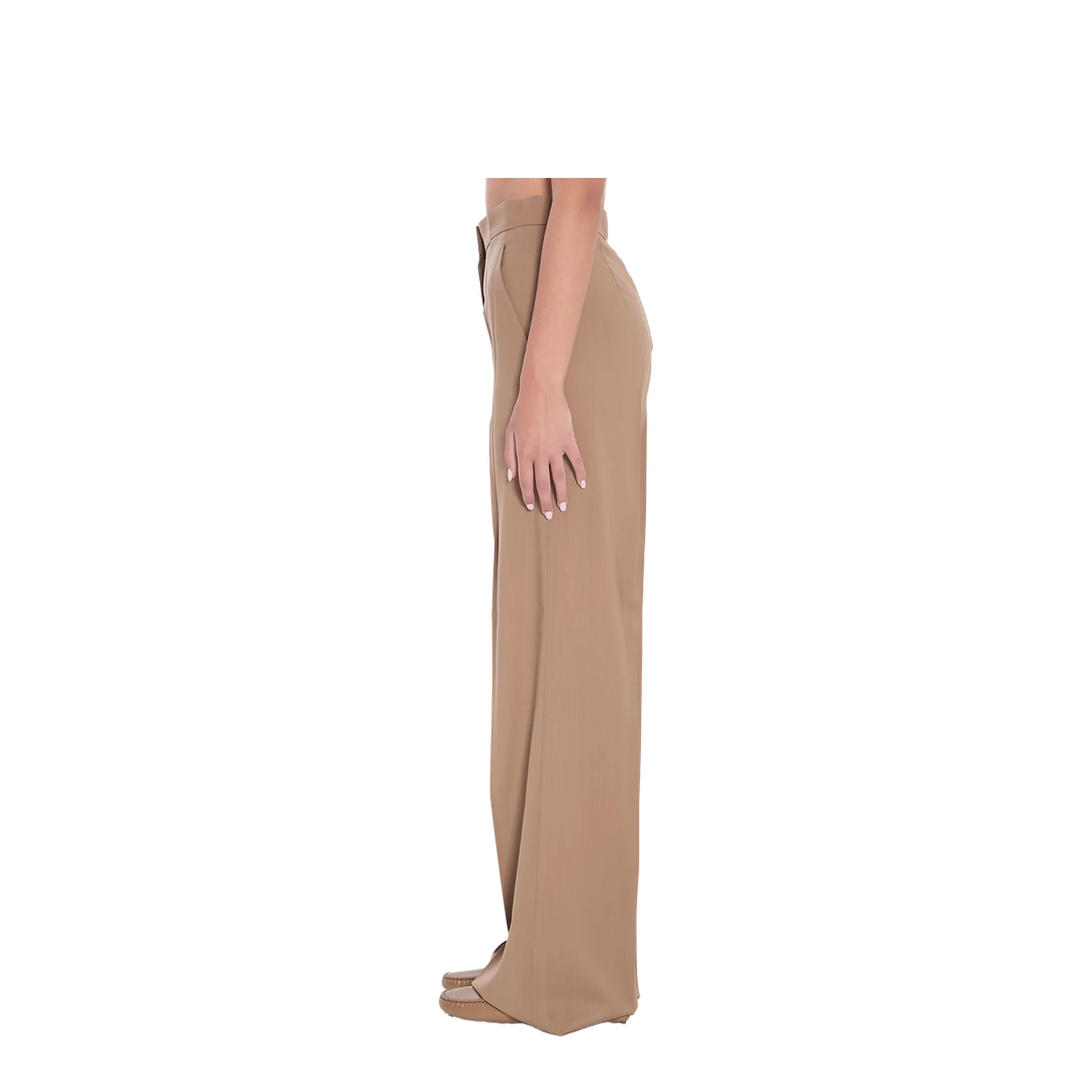 Straight-leg Trousers in Light Wool - Image 3