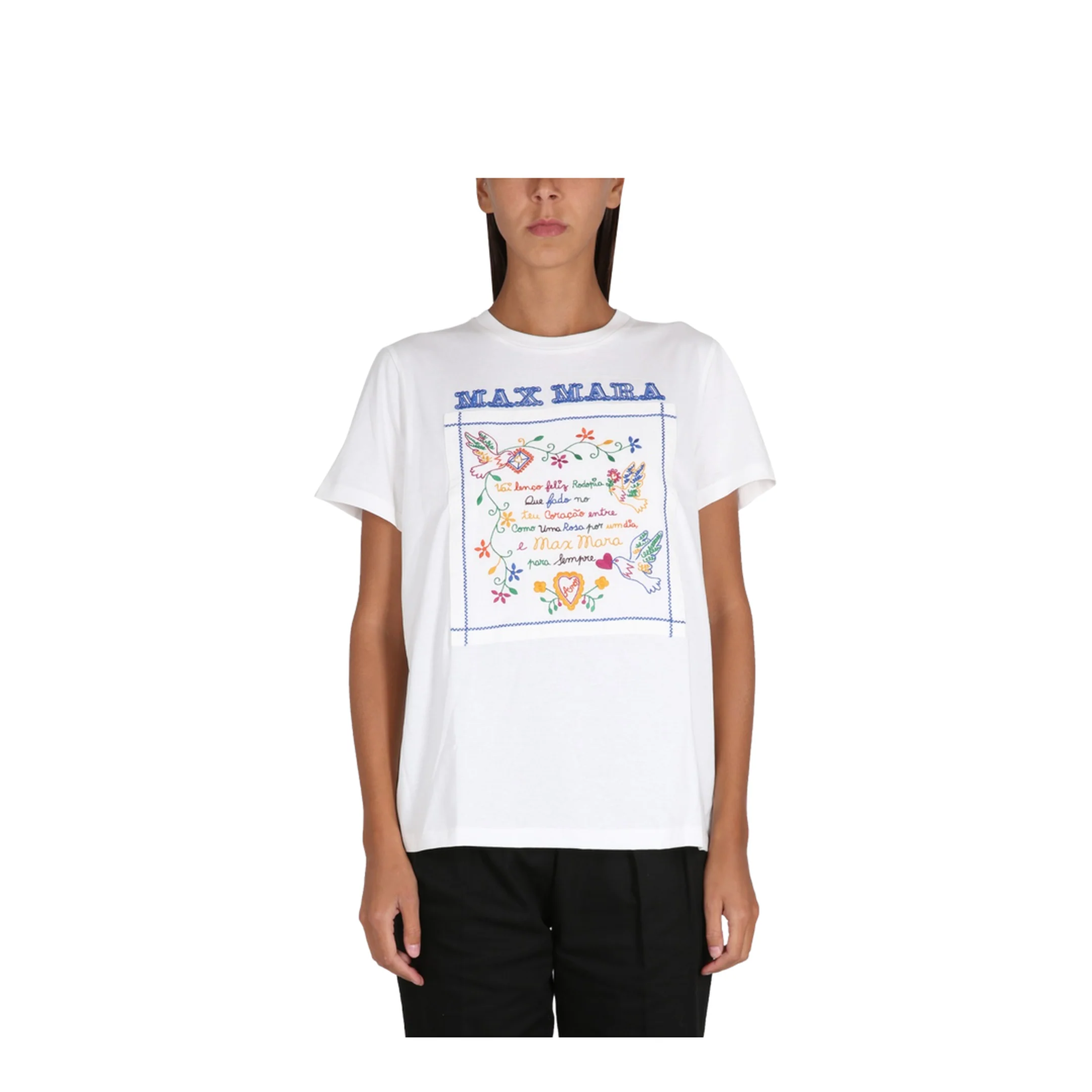 T-Shirt with Embroidery
