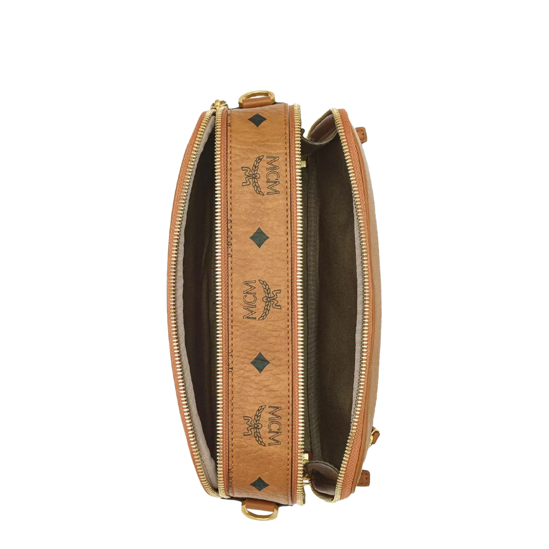 Diamond Camera Bag in Visetos - Image 4