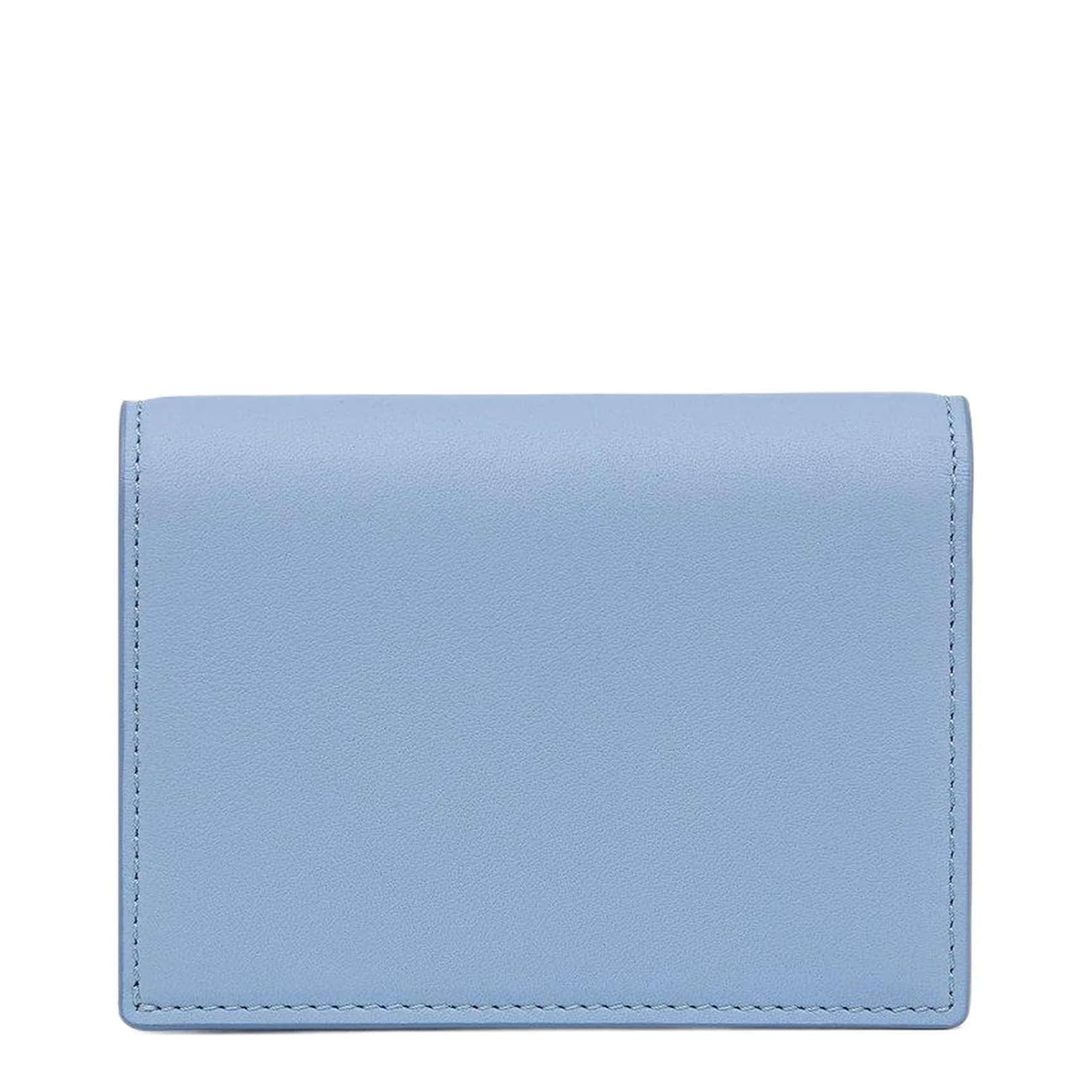 Spanish Calfskin Diamond Snap Wallet - Blue - Image 3