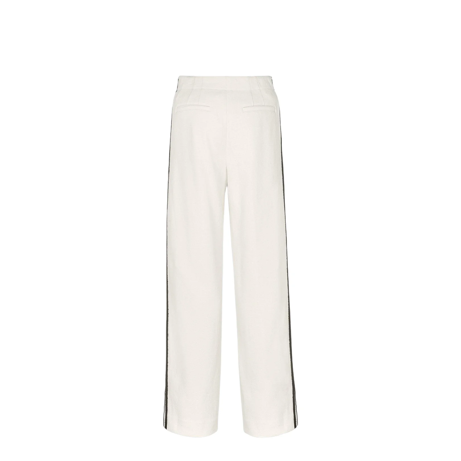 Wide-Leg Bouclé Pants - Image 2