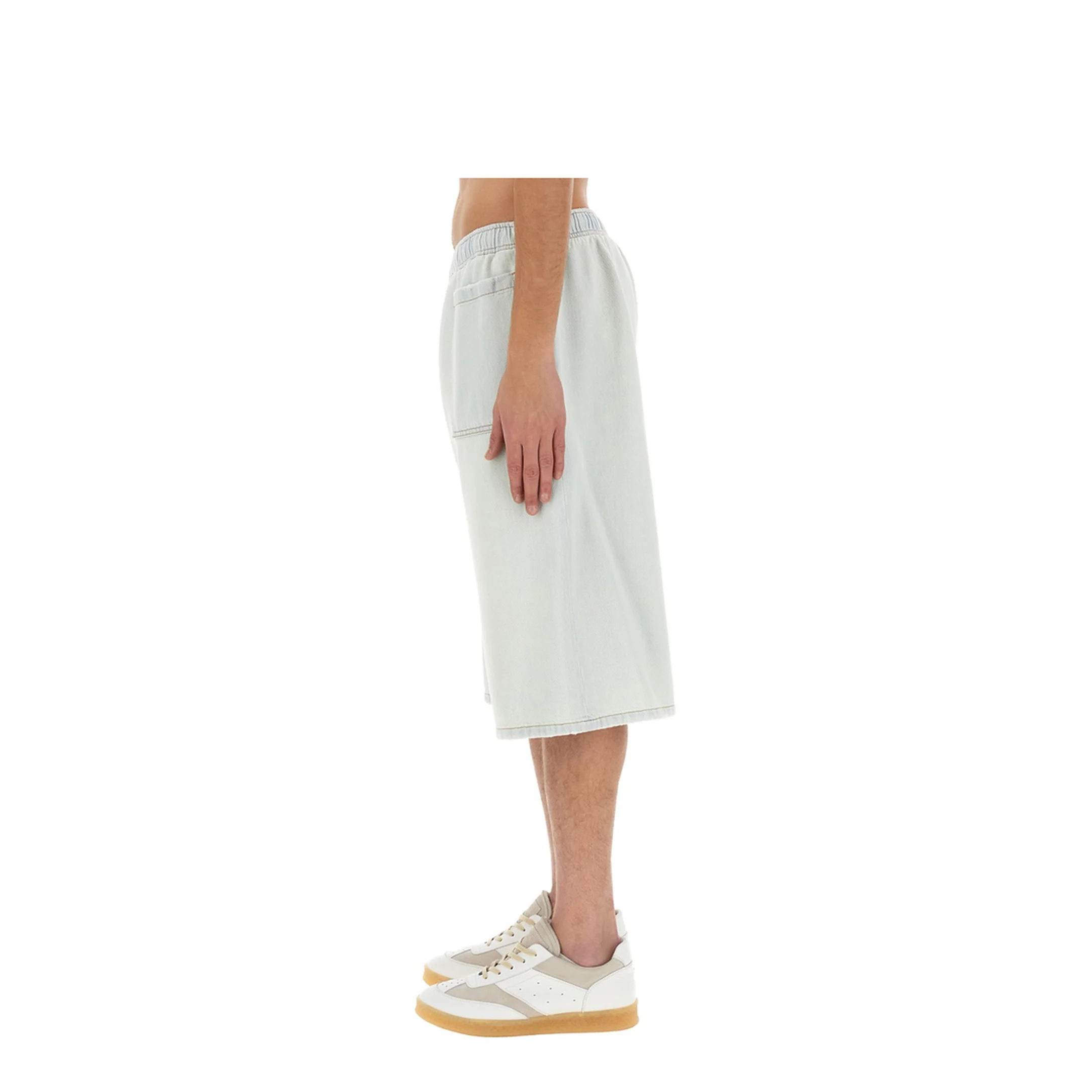 Denim Bermuda Shorts - Image 4