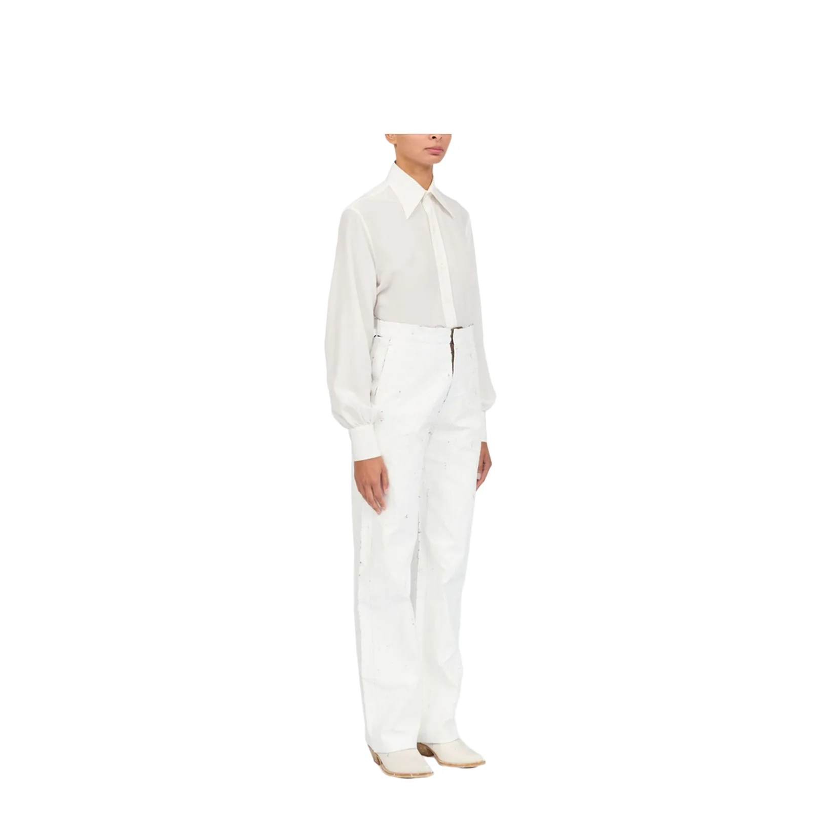 Painted Tailored Trousers - Image 6